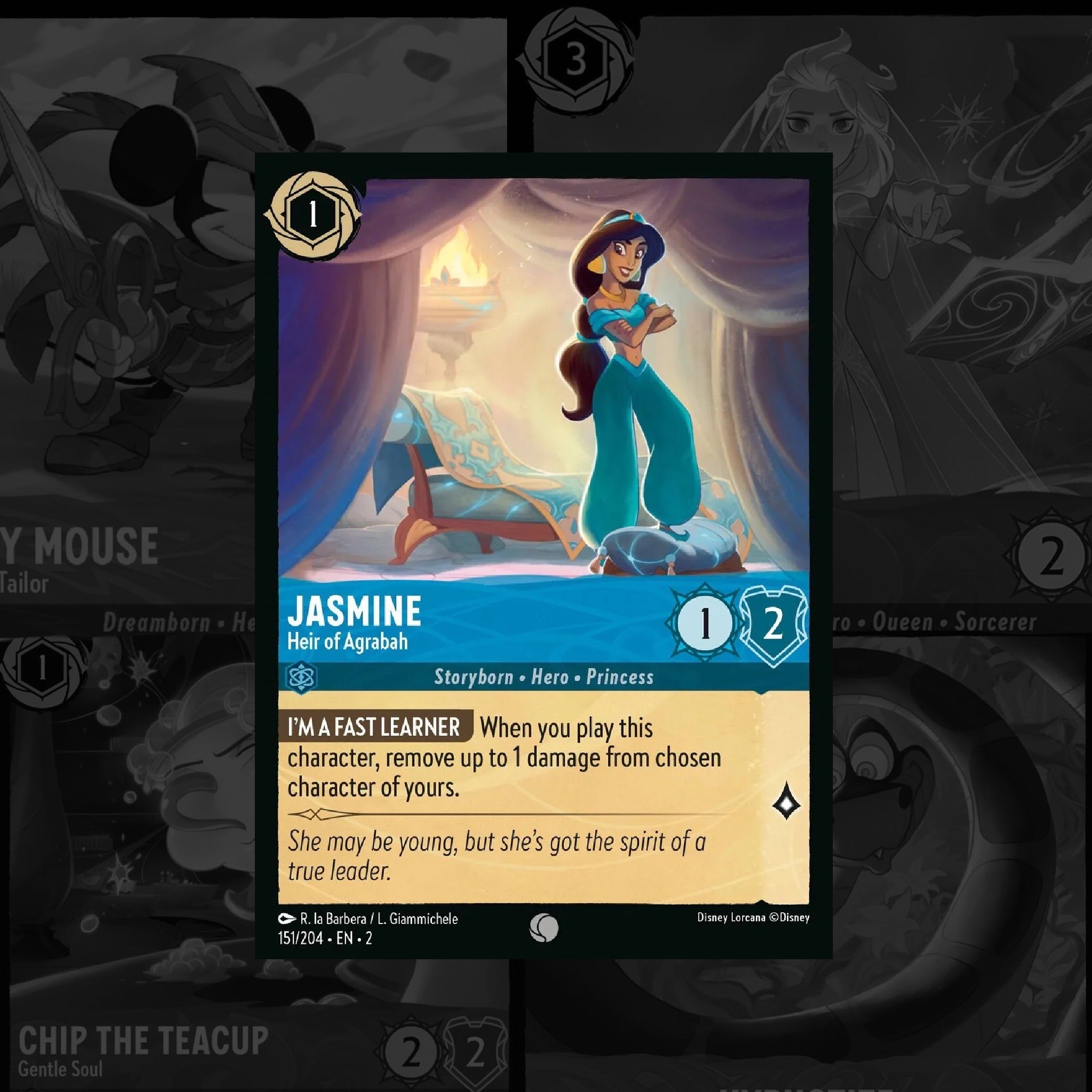 LORCANA Jasmine - Heir of Agrabah