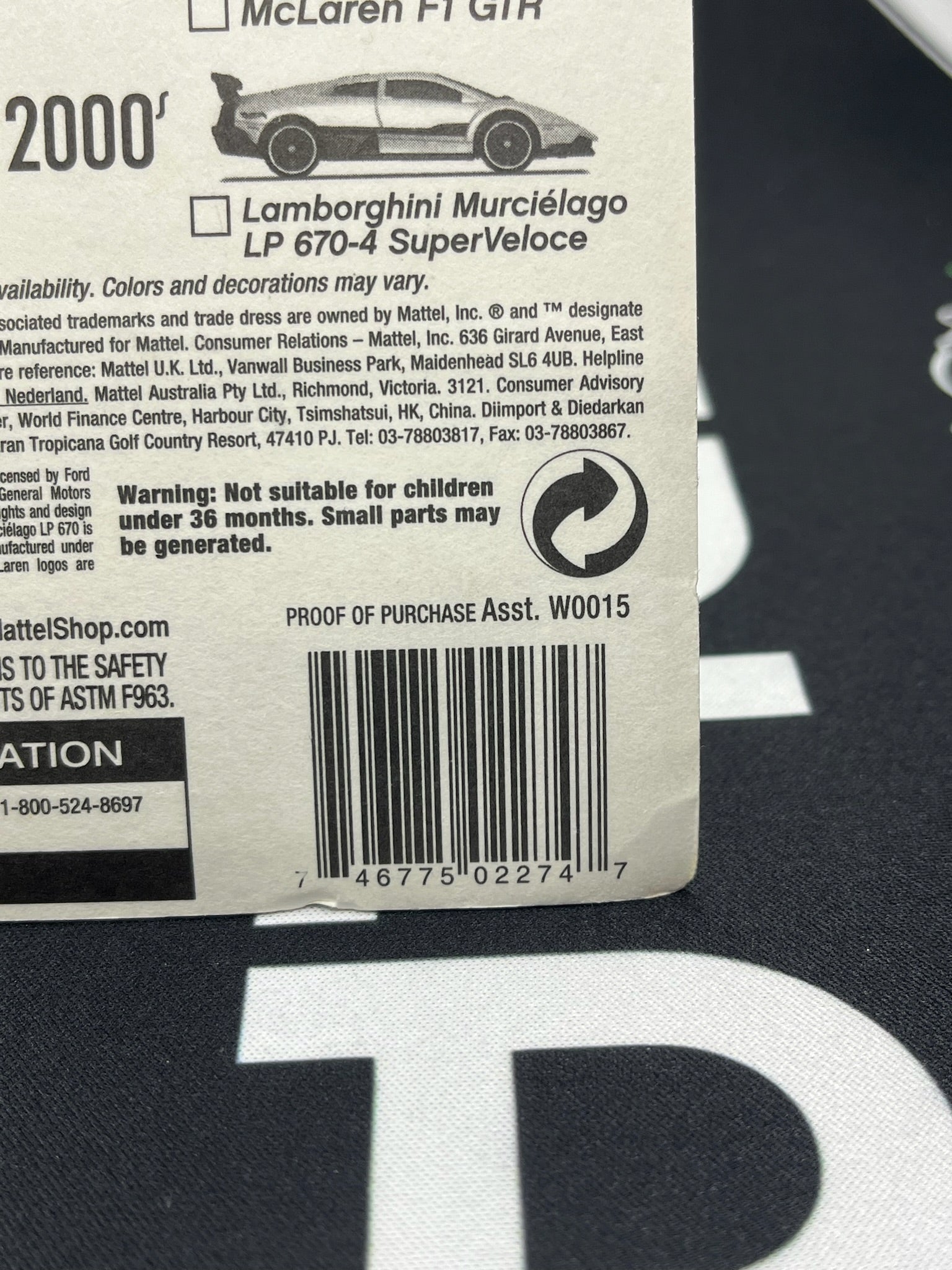 HOT WHEELS 8 Crate - The 50’s Cars of the Decades