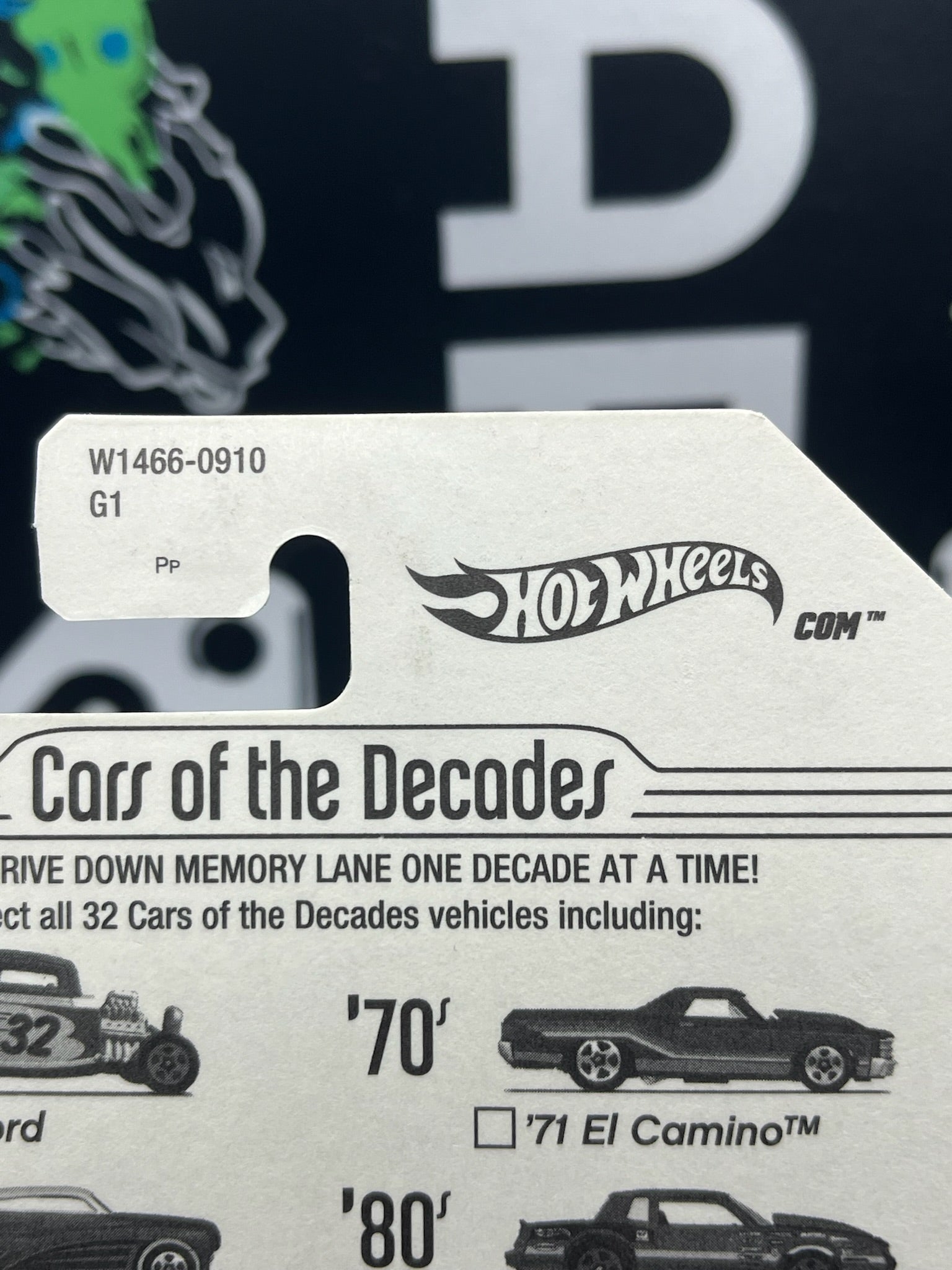 HOT WHEELS 8 Crate - The 50’s Cars of the Decades