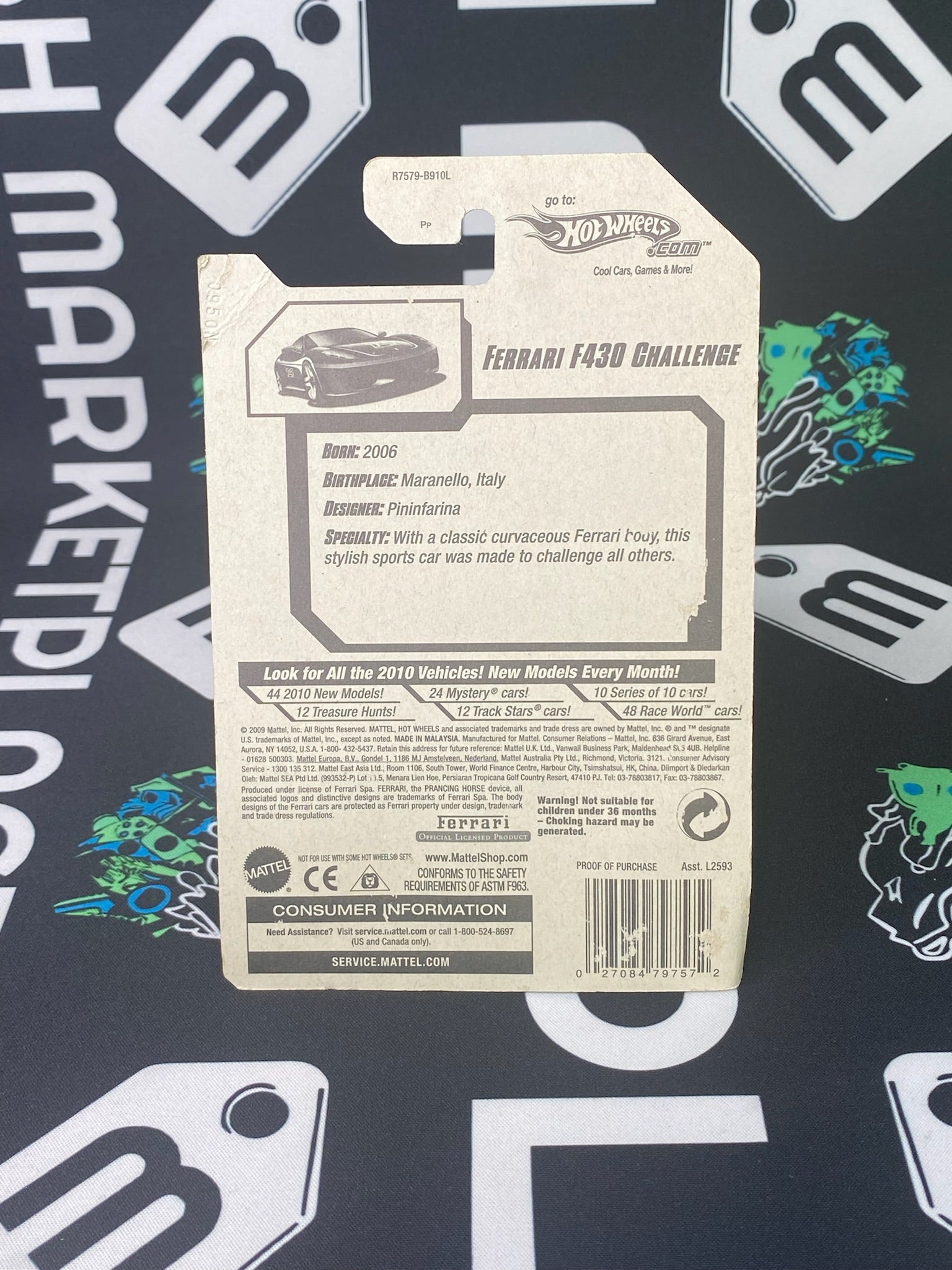 HOT WHEELS Ferrari F430 Challenge