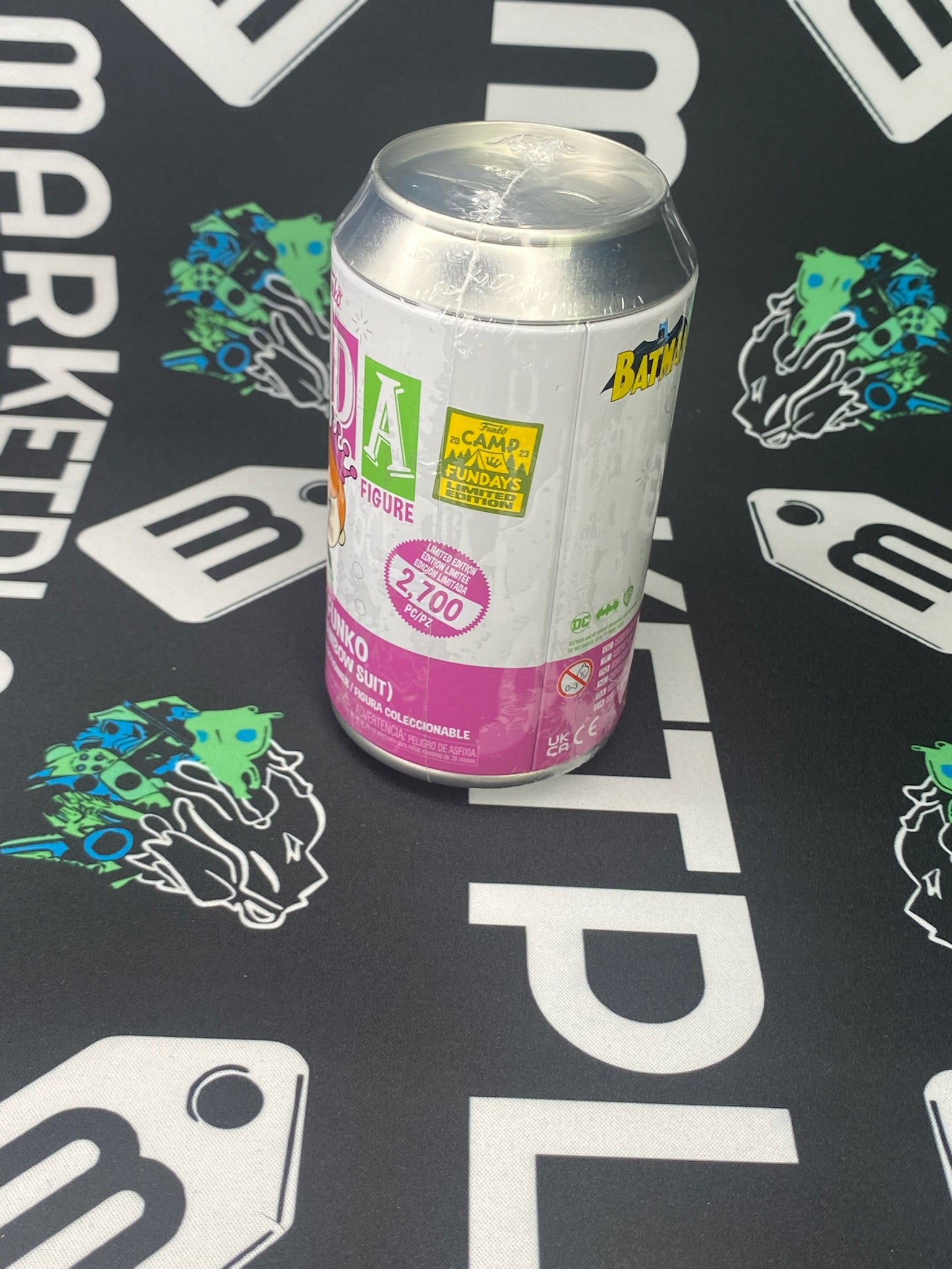 SODA Freddy Funko as Batman - Rainbow Suit (Camp Fundays)