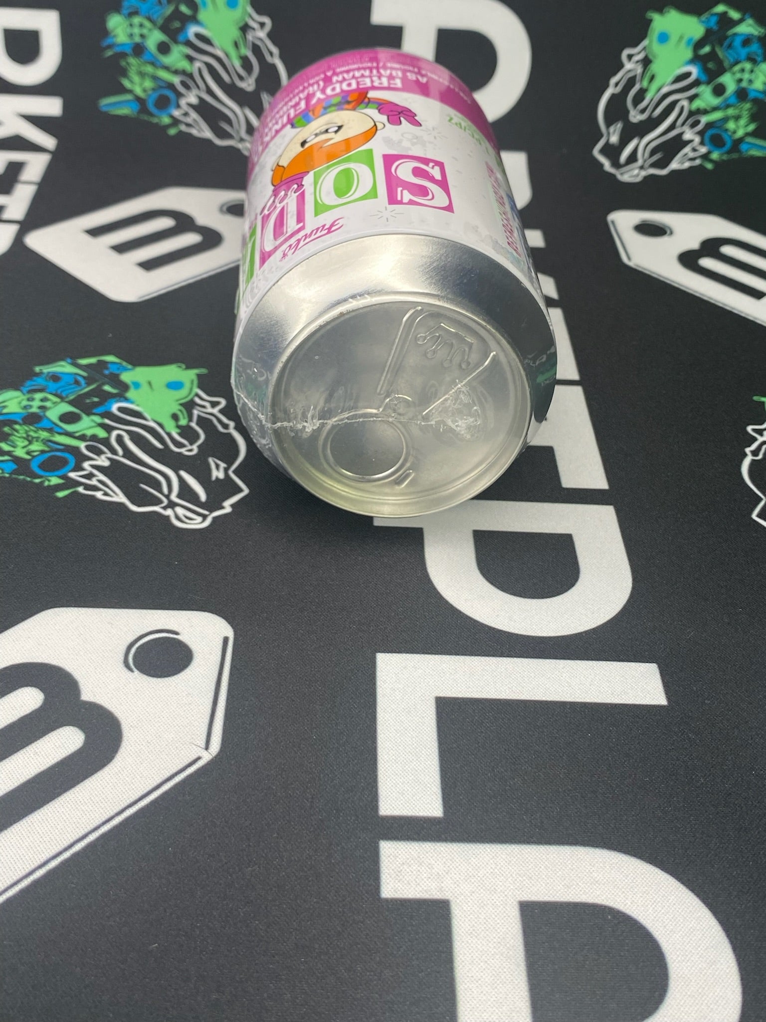 SODA Freddy Funko as Batman - Rainbow Suit (Camp Fundays)