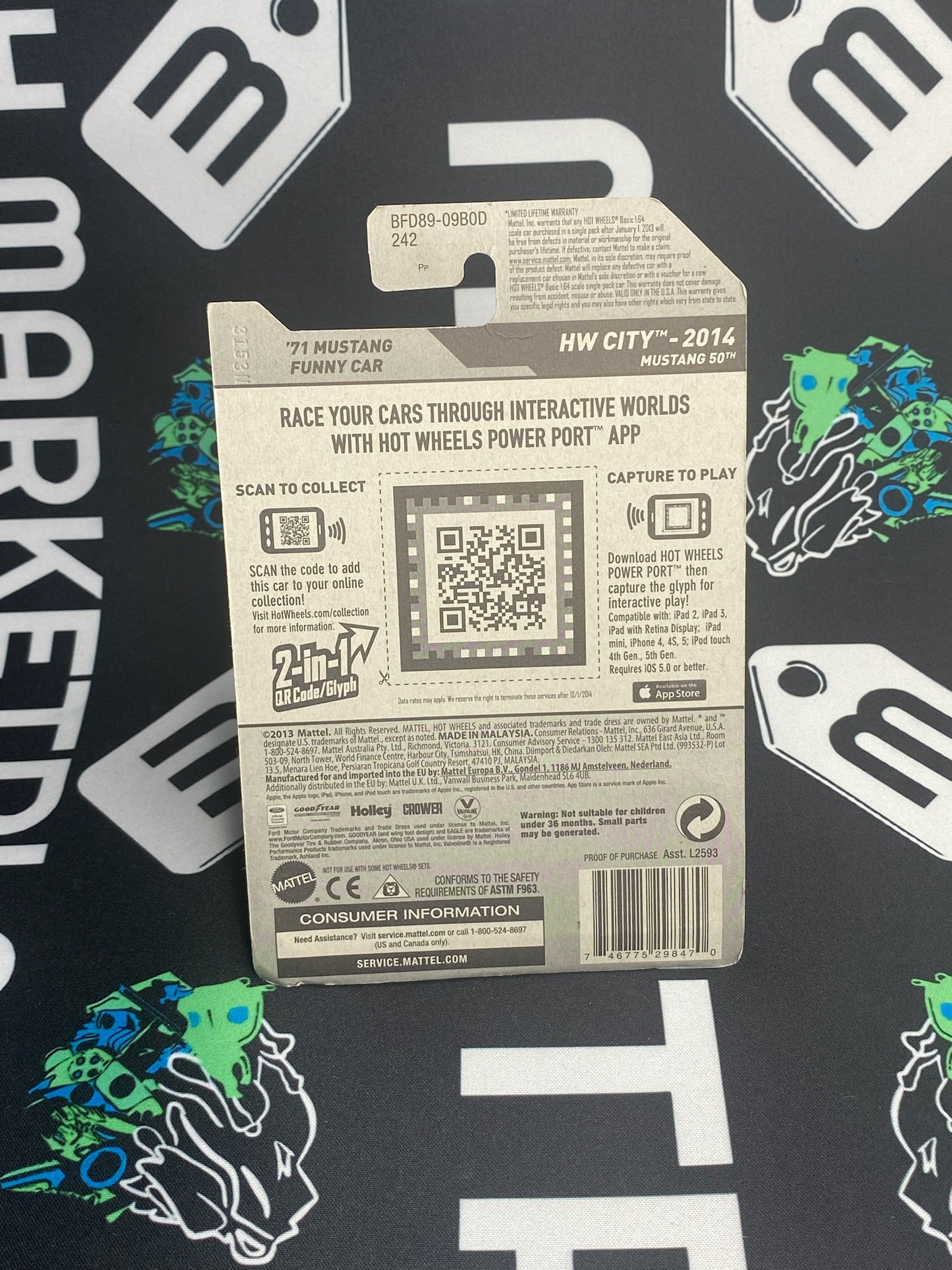 HOT WHEELS ‘71 Mustang Funny Car