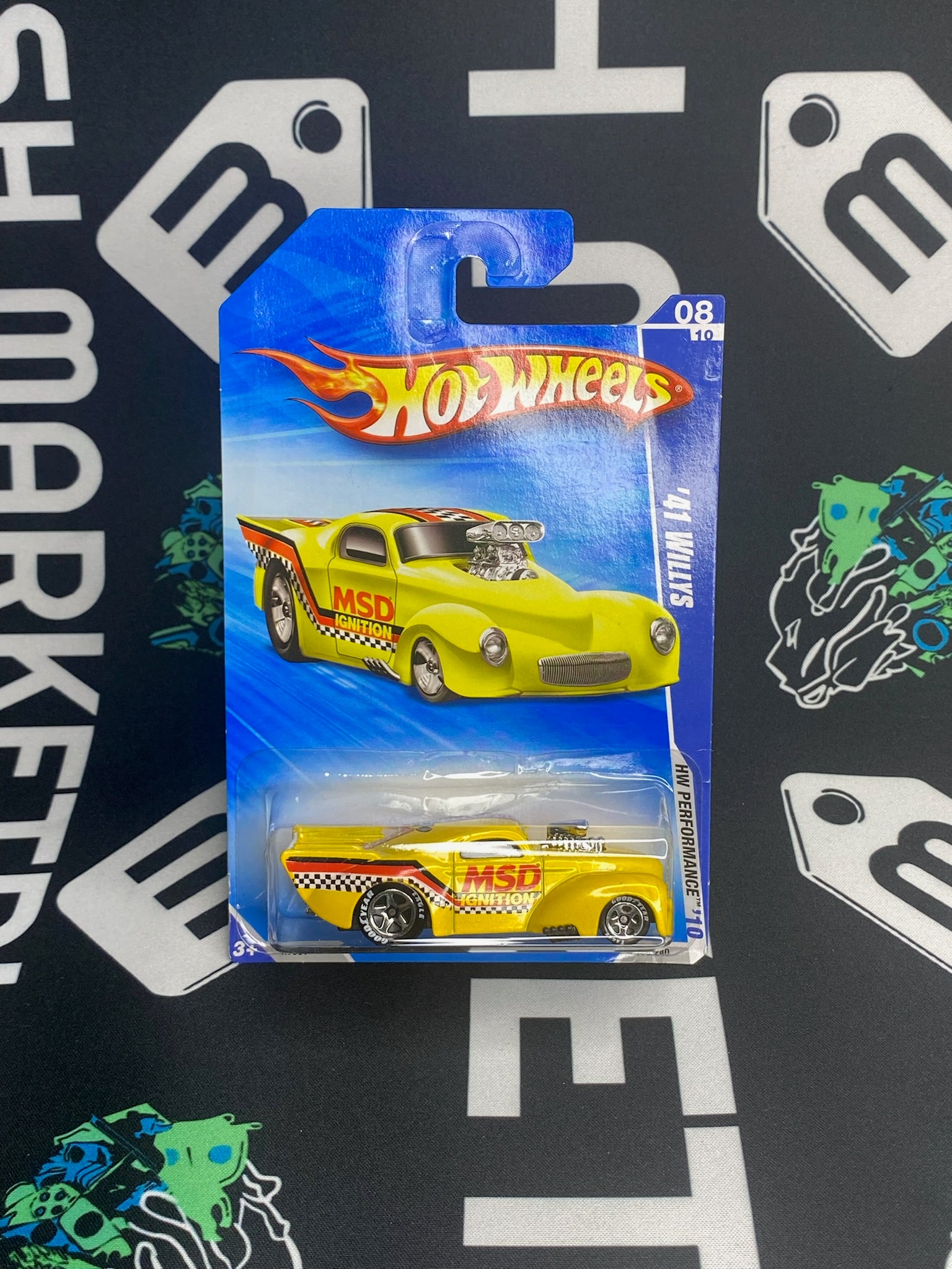 HOT WHEELS ‘41 Willys - Yellow