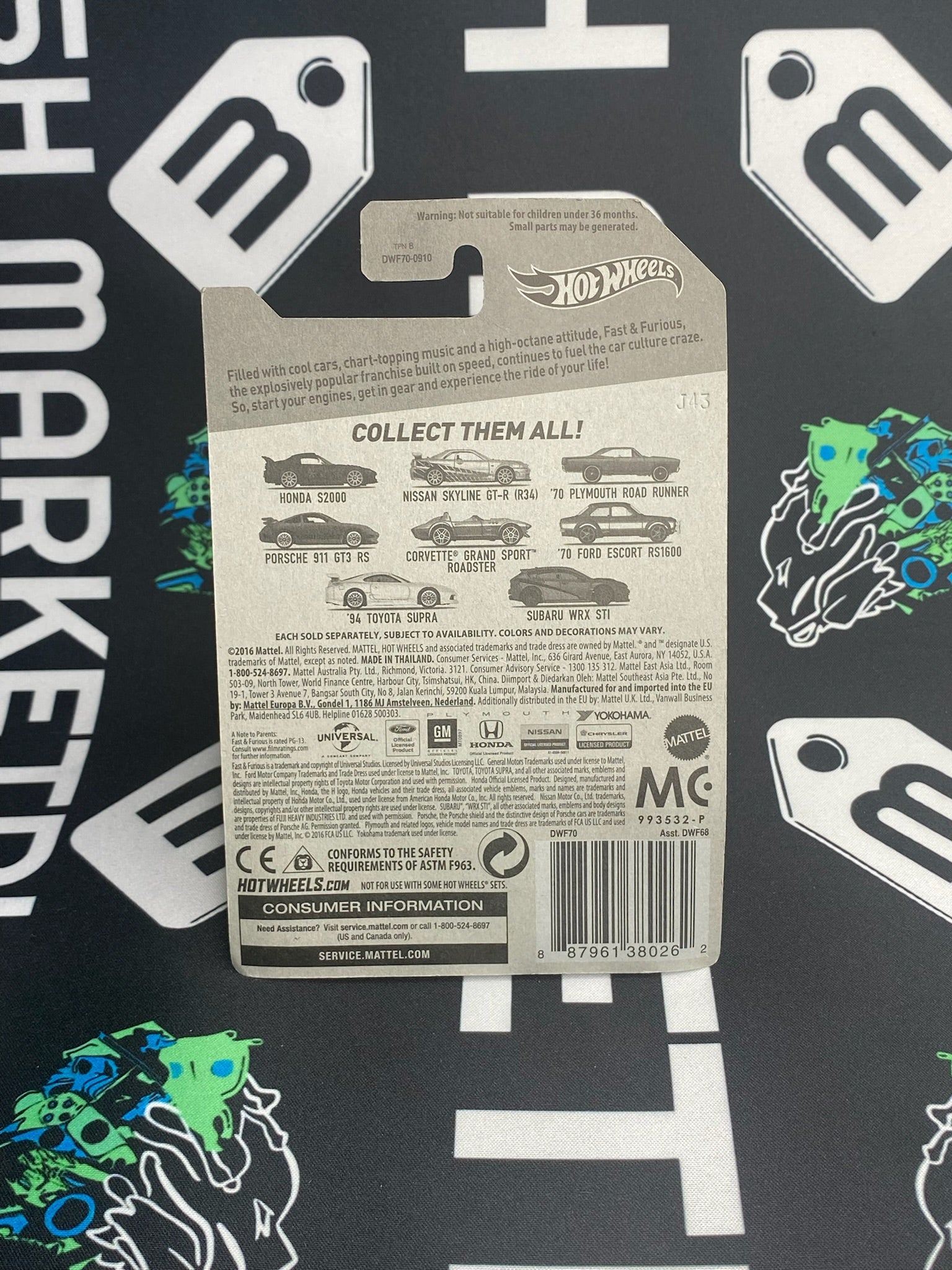 HOT WHEELS Honda S2000