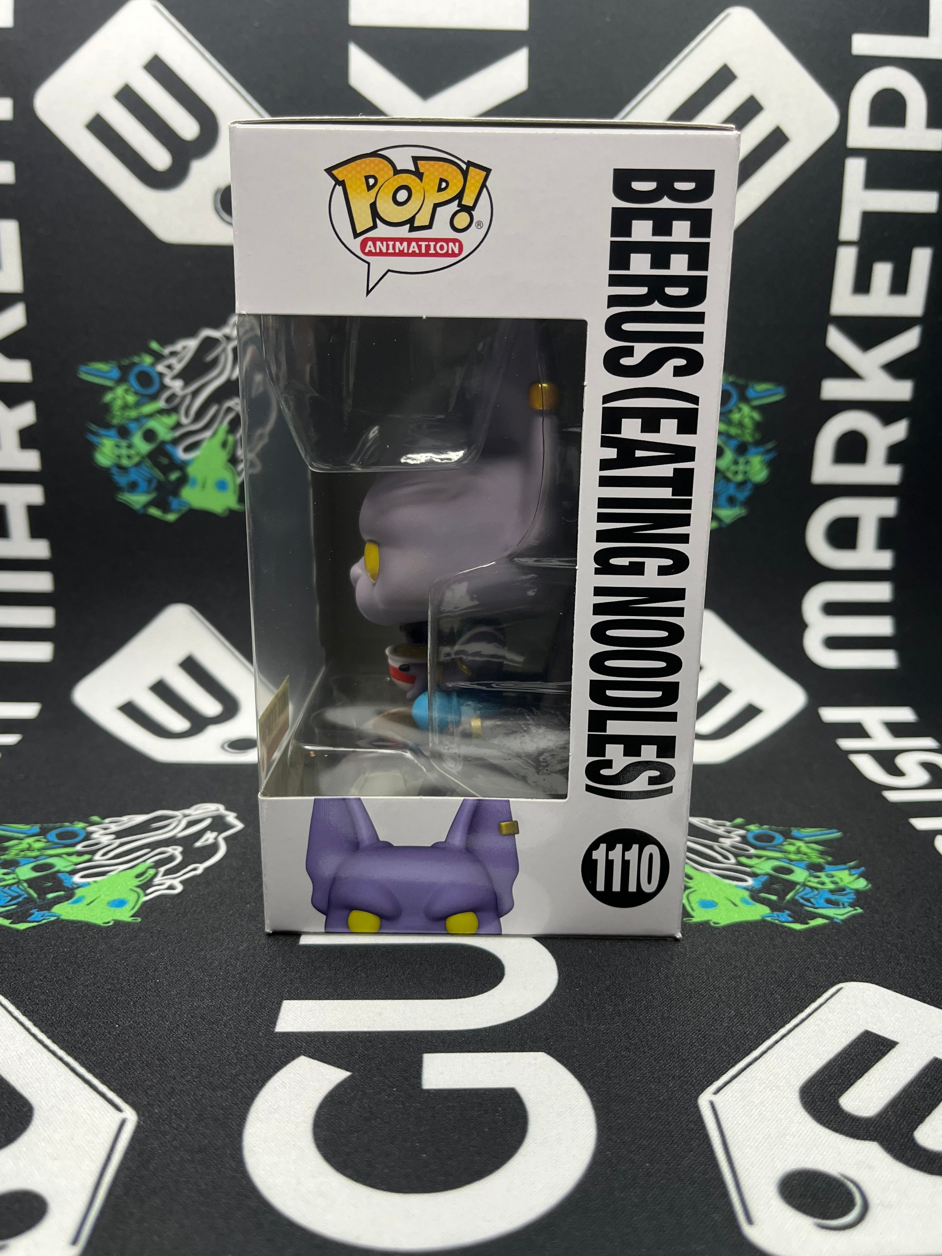POP Beerus “Eating Noodles” (Hot Topic)