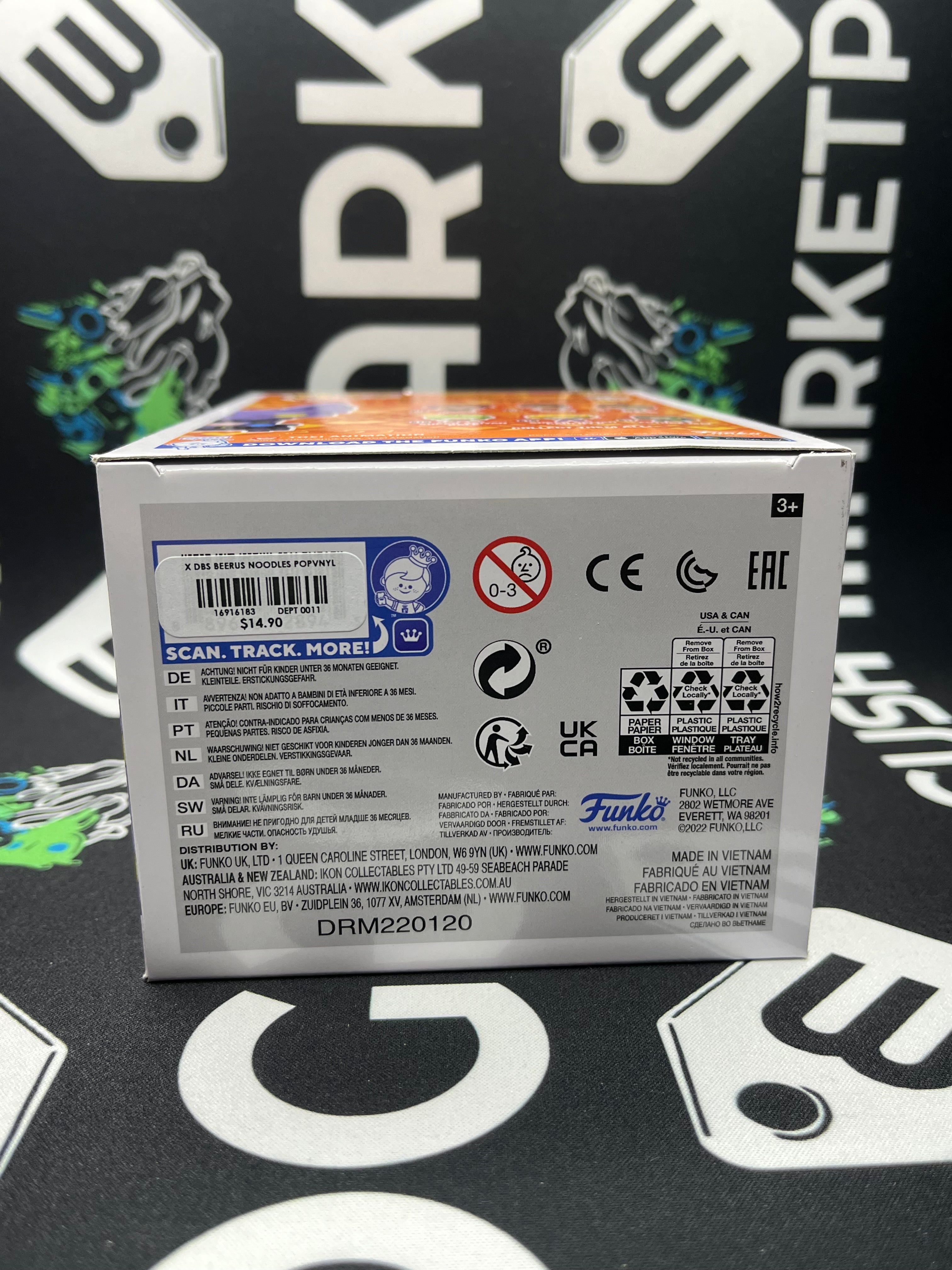 POP Beerus “Eating Noodles” (Hot Topic)