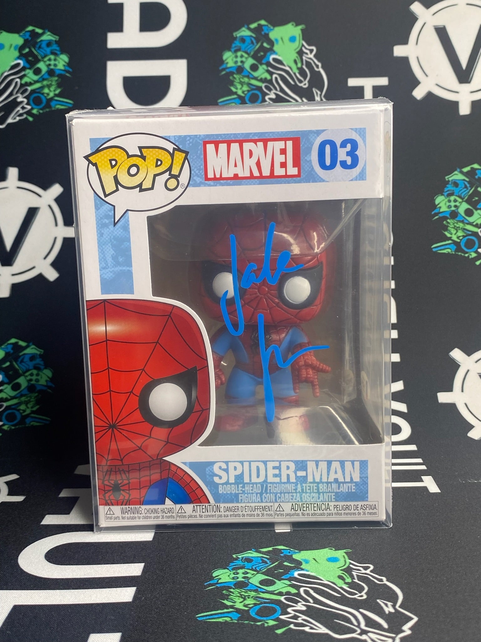 Signed POP Spider-Man