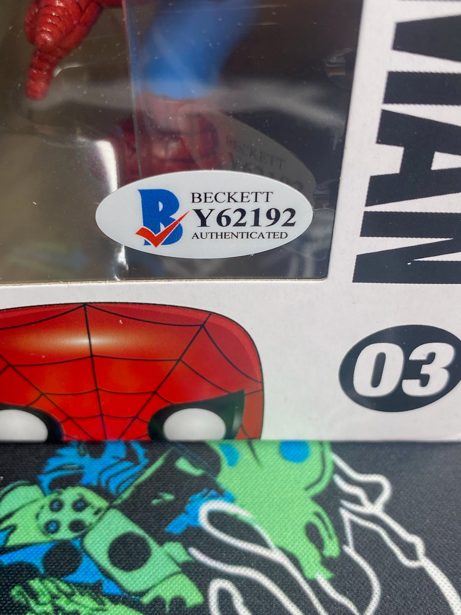 Signed POP Spider-Man