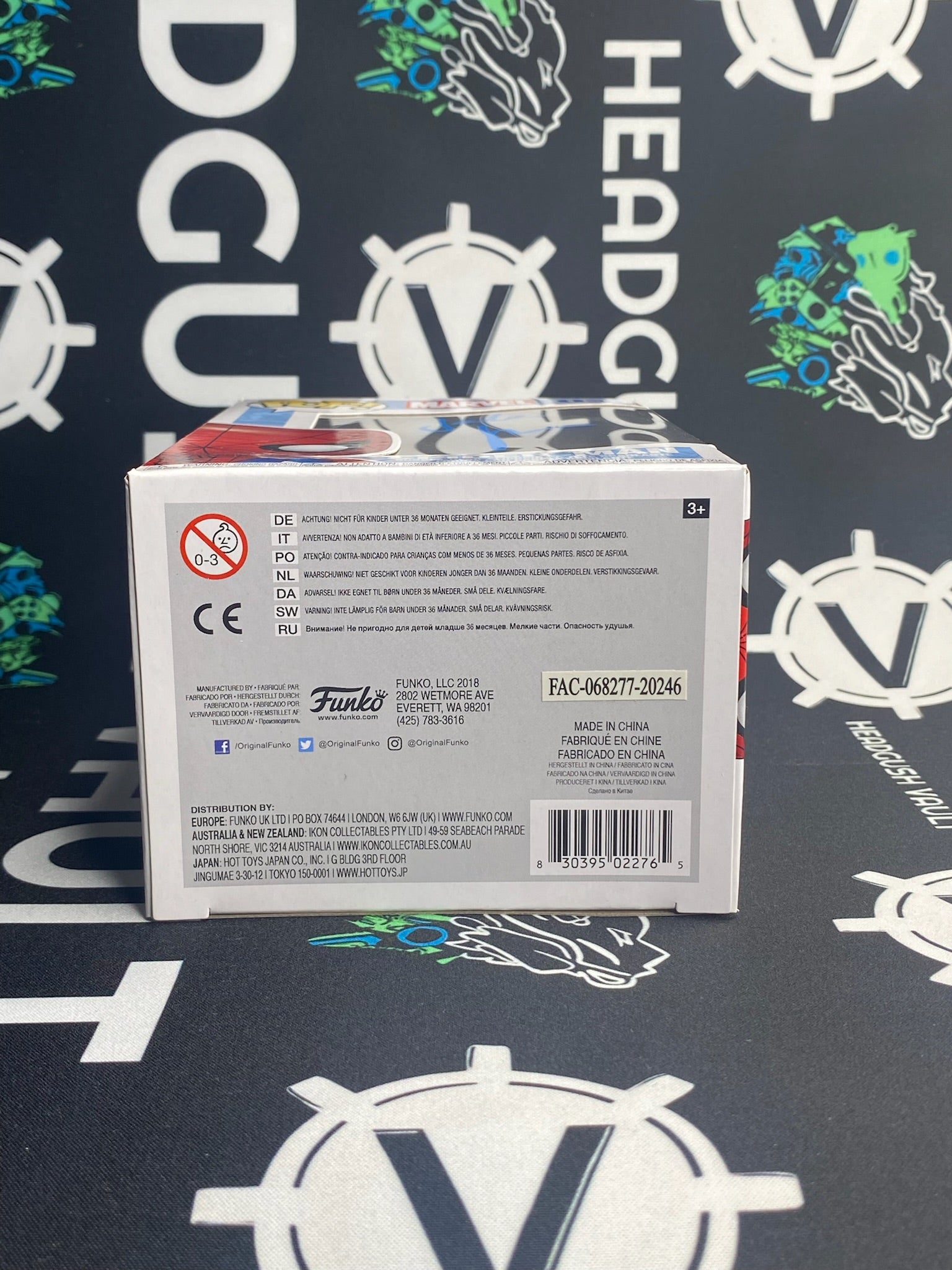 Signed POP Spider-Man