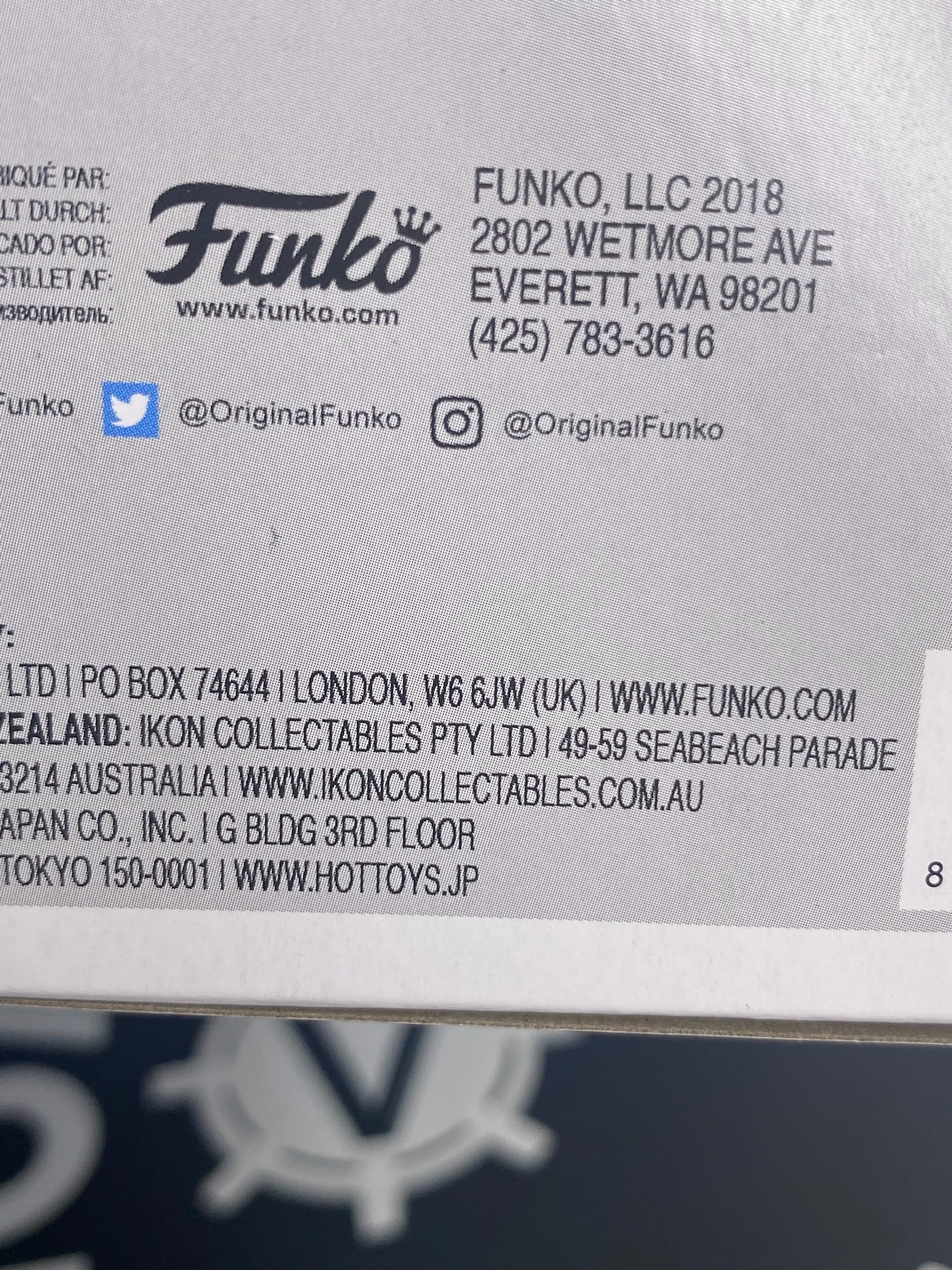 Signed POP Spider-Man