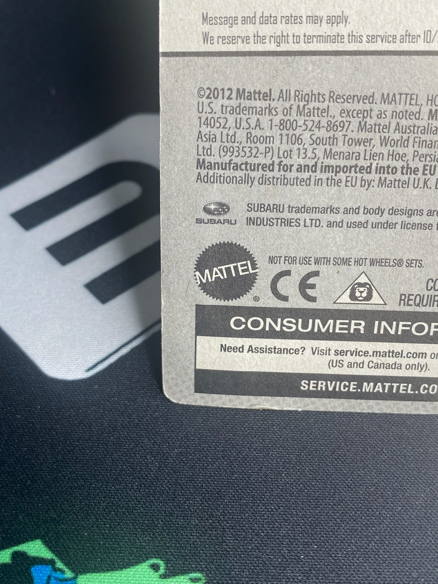 HOT WHEELS Subaru WRX STI