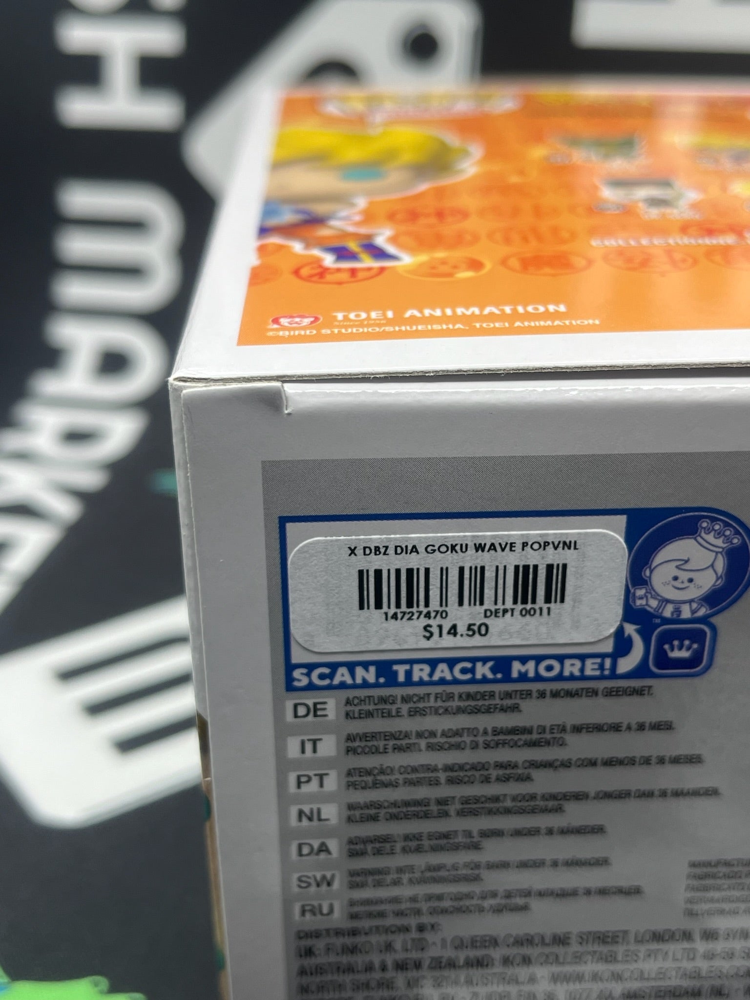 POP Super Saiyan Goku with Kamehameha (Hot Topic)