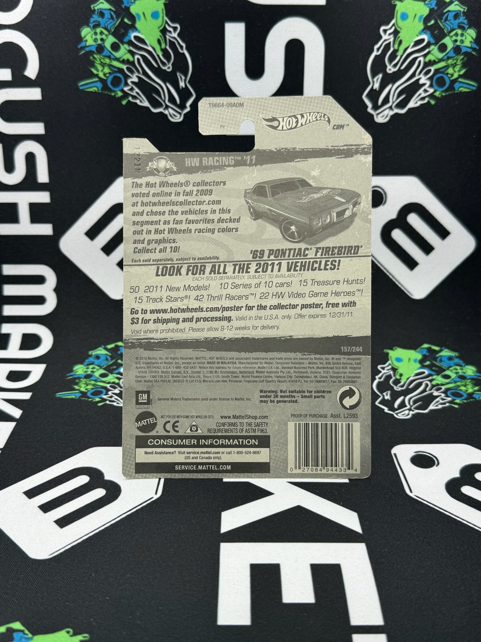 HOT WHEELS ‘69 Pontiac Firebird