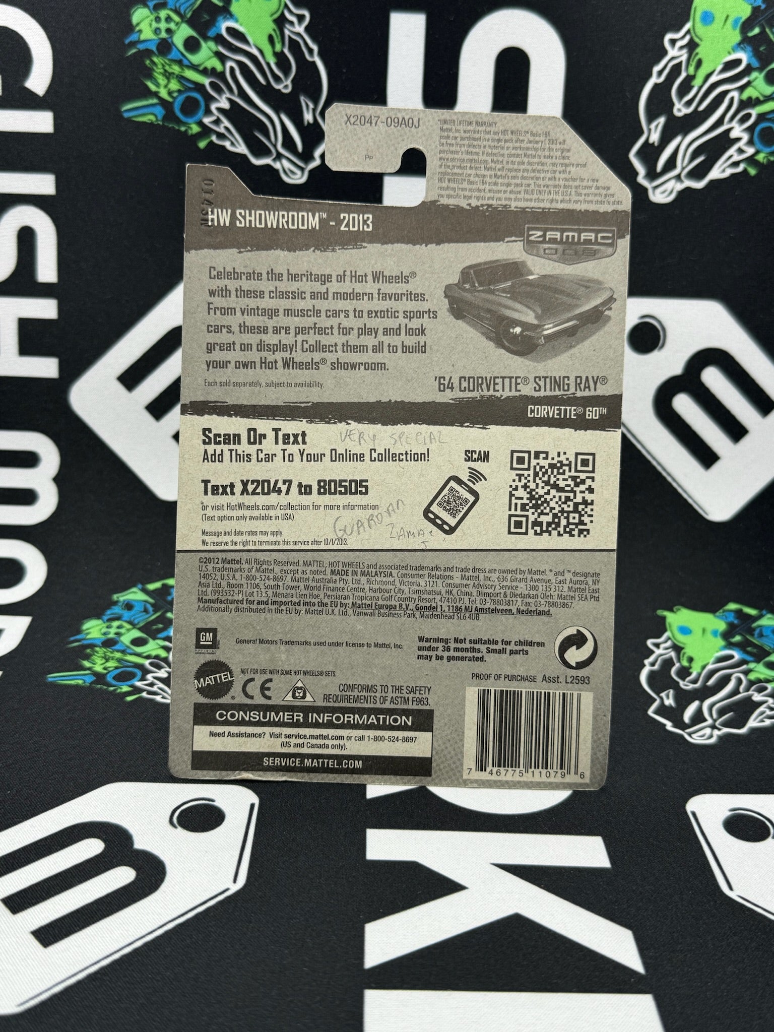 HOT WHEELS ‘64 Corvette Sting Ray