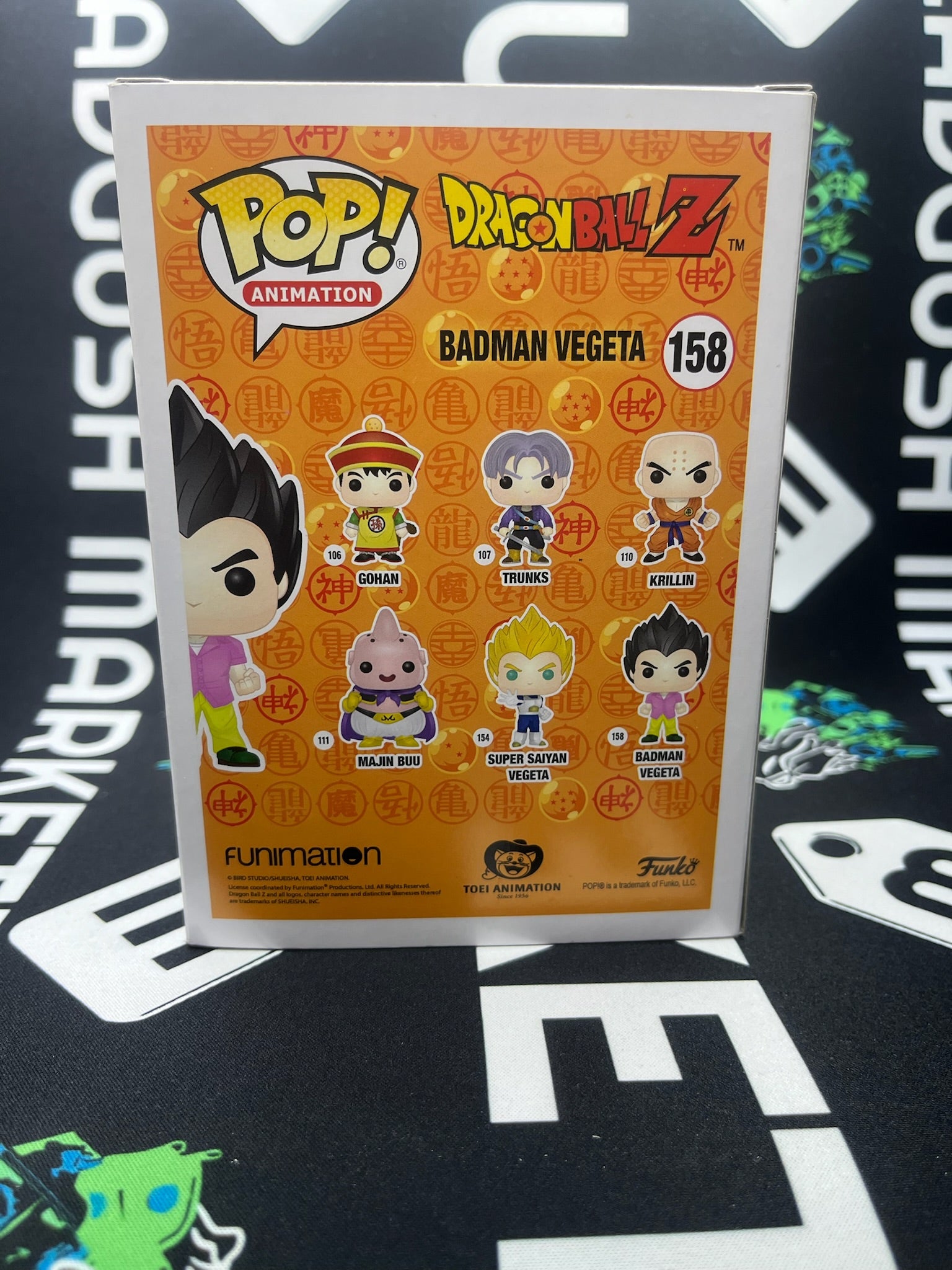 POP Badman Vegeta (Hot Topic)