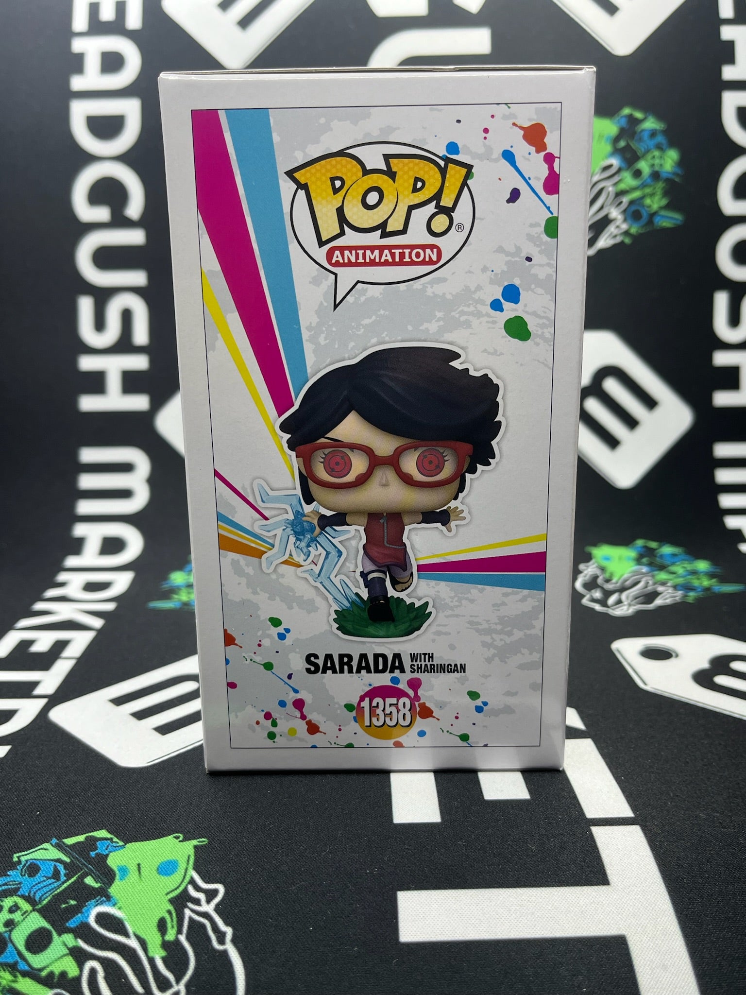 POP Sarada With Sharingan (Entertainment Earth)