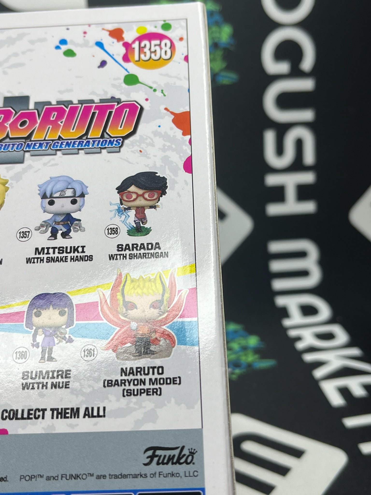 POP Sarada With Sharingan (Entertainment Earth)