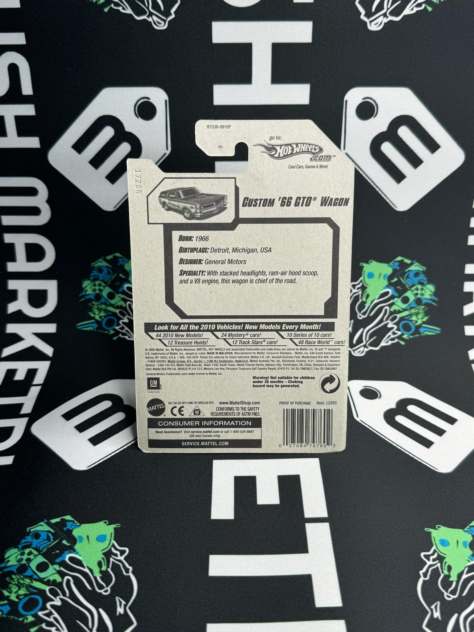 HOT WHEELS Custom ‘66 GTO Wagon
