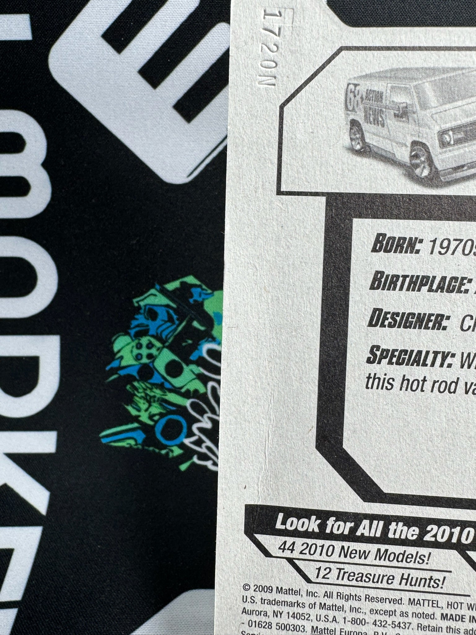 HOT WHEELS Custom ‘77 Dodge Van