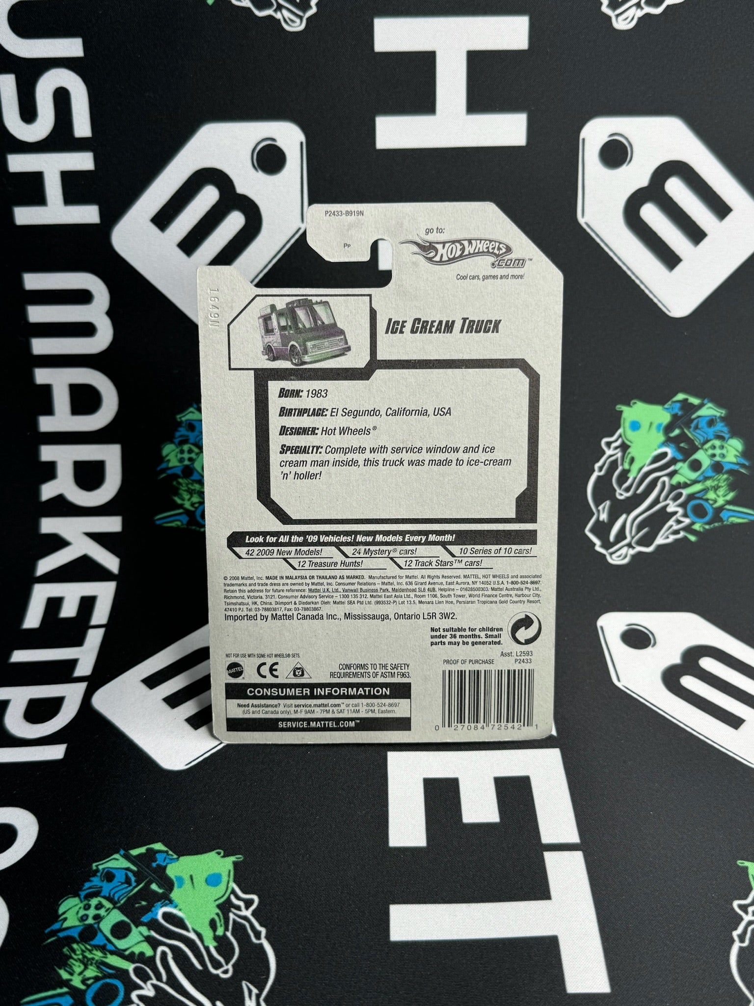 HOT WHEELS Ice Cream Truck