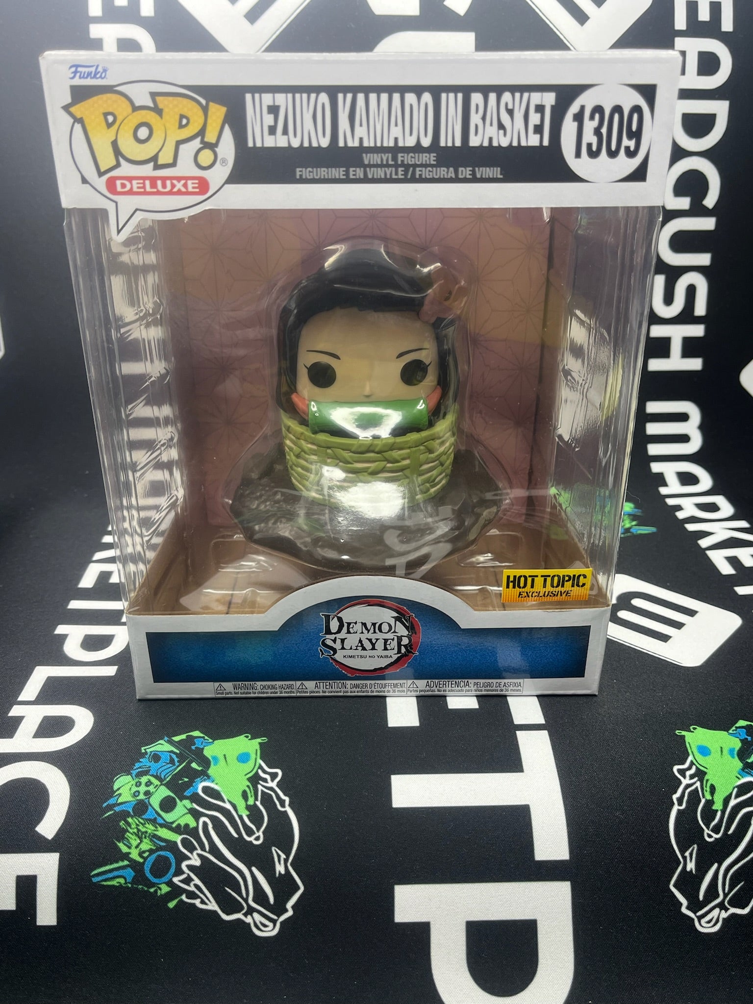 POP Nezuko Kamado In Basket (Hot Topic)