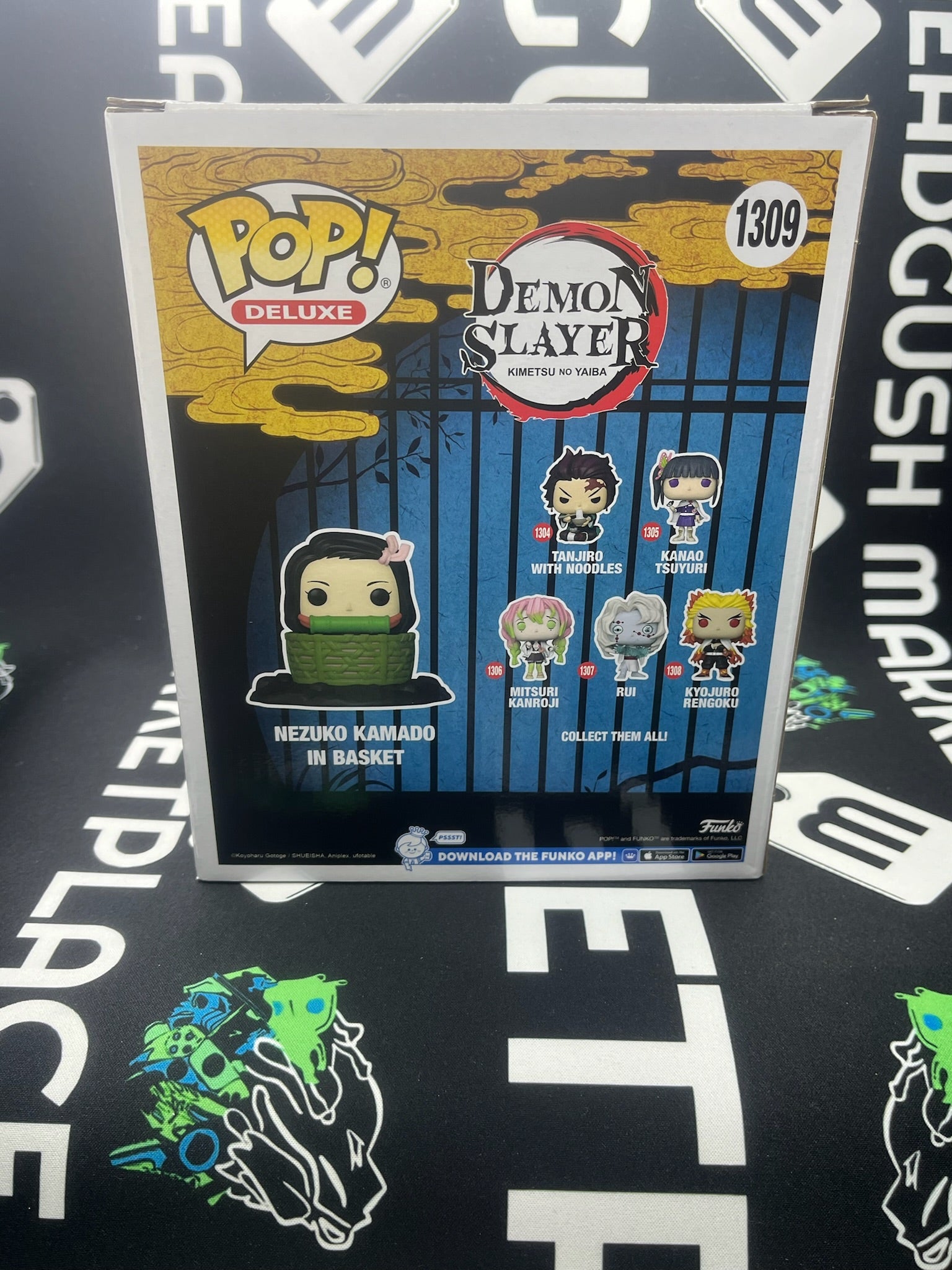 POP Nezuko Kamado In Basket (Hot Topic)