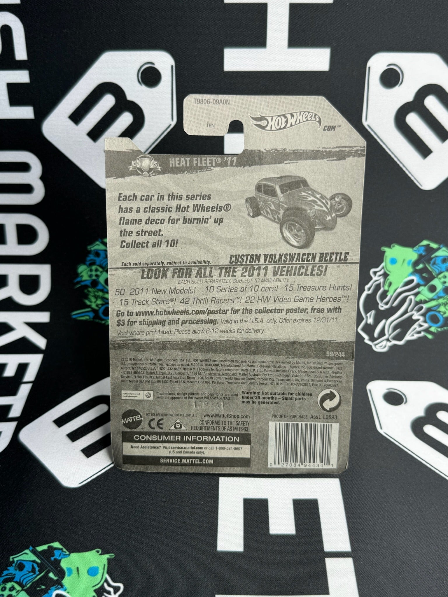 HOT WHEELS Custom Volkswagen Beetle