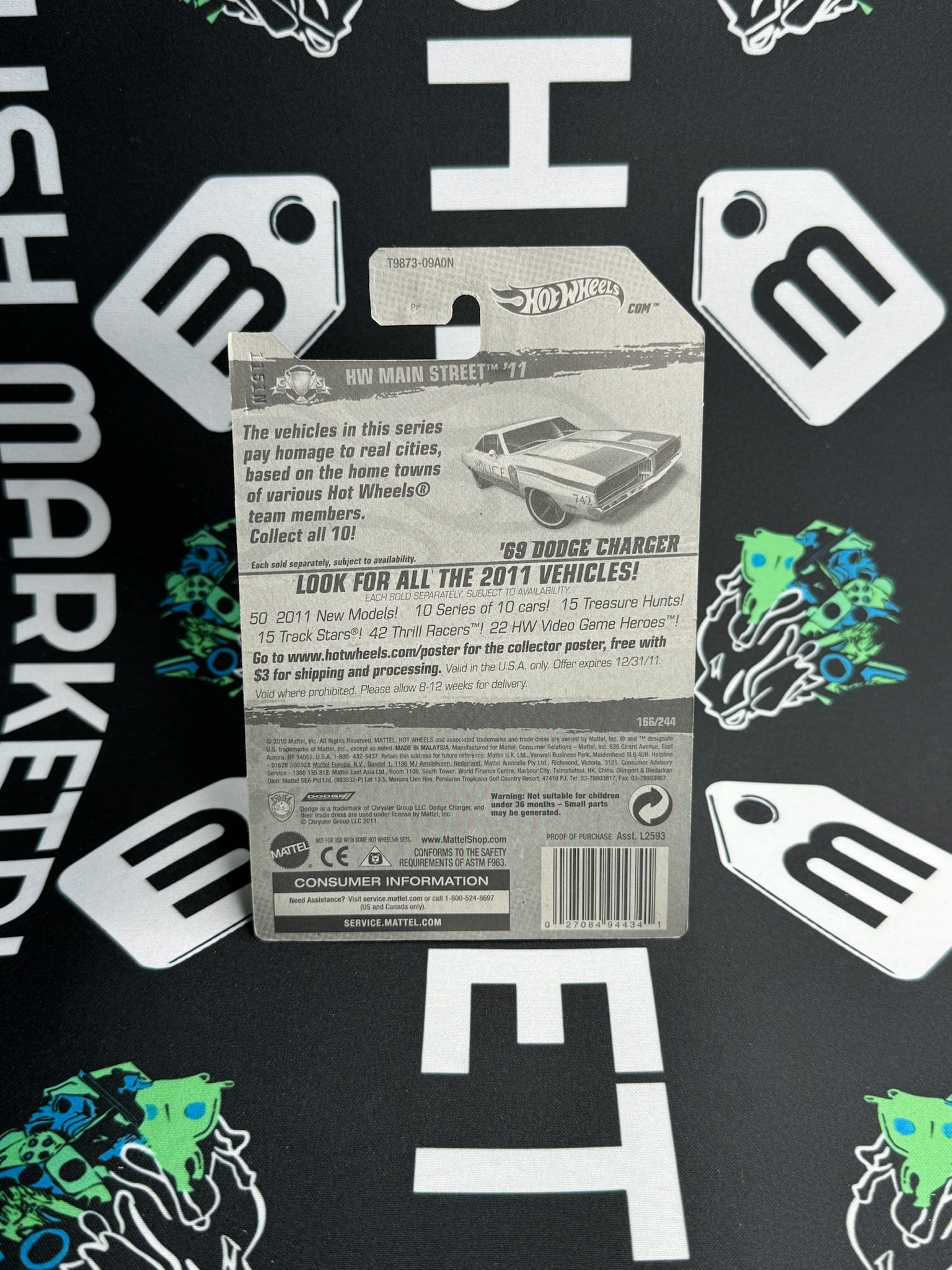 HOT WHEELS ‘69 Dodge Charger