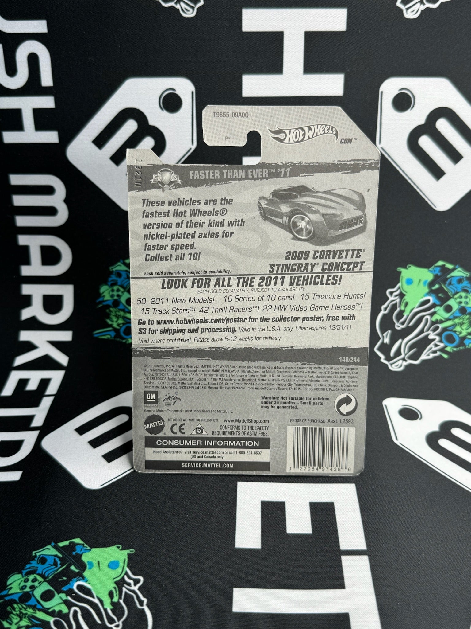 HOT WHEELS 2009 Corvette Stingray Concept