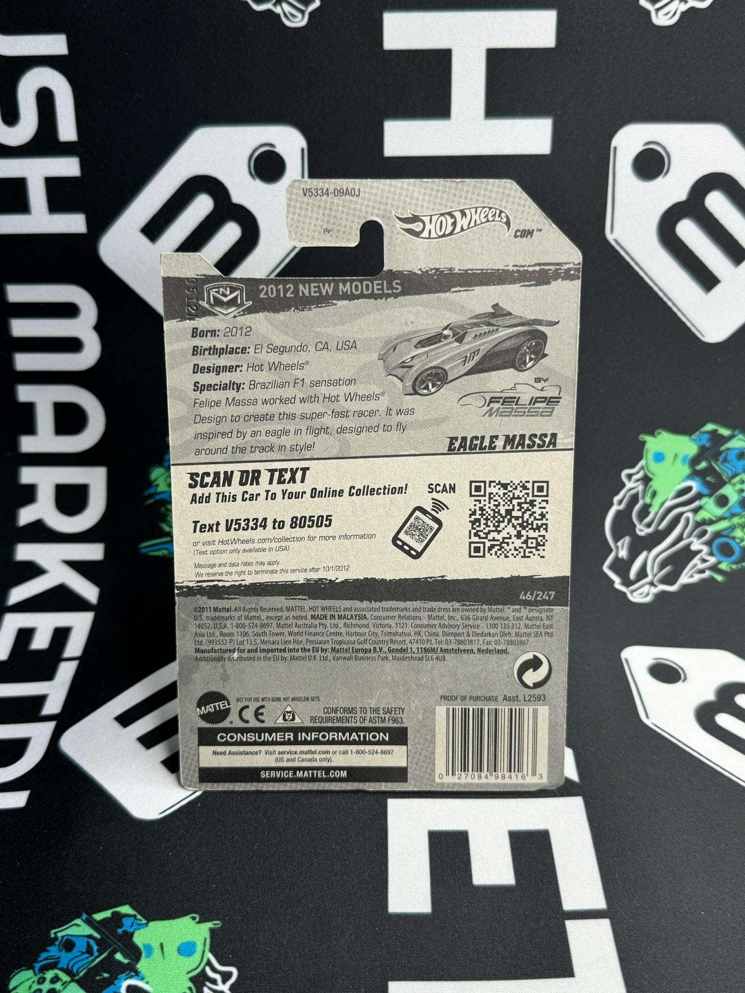 HOT WHEELS Eagle Massa