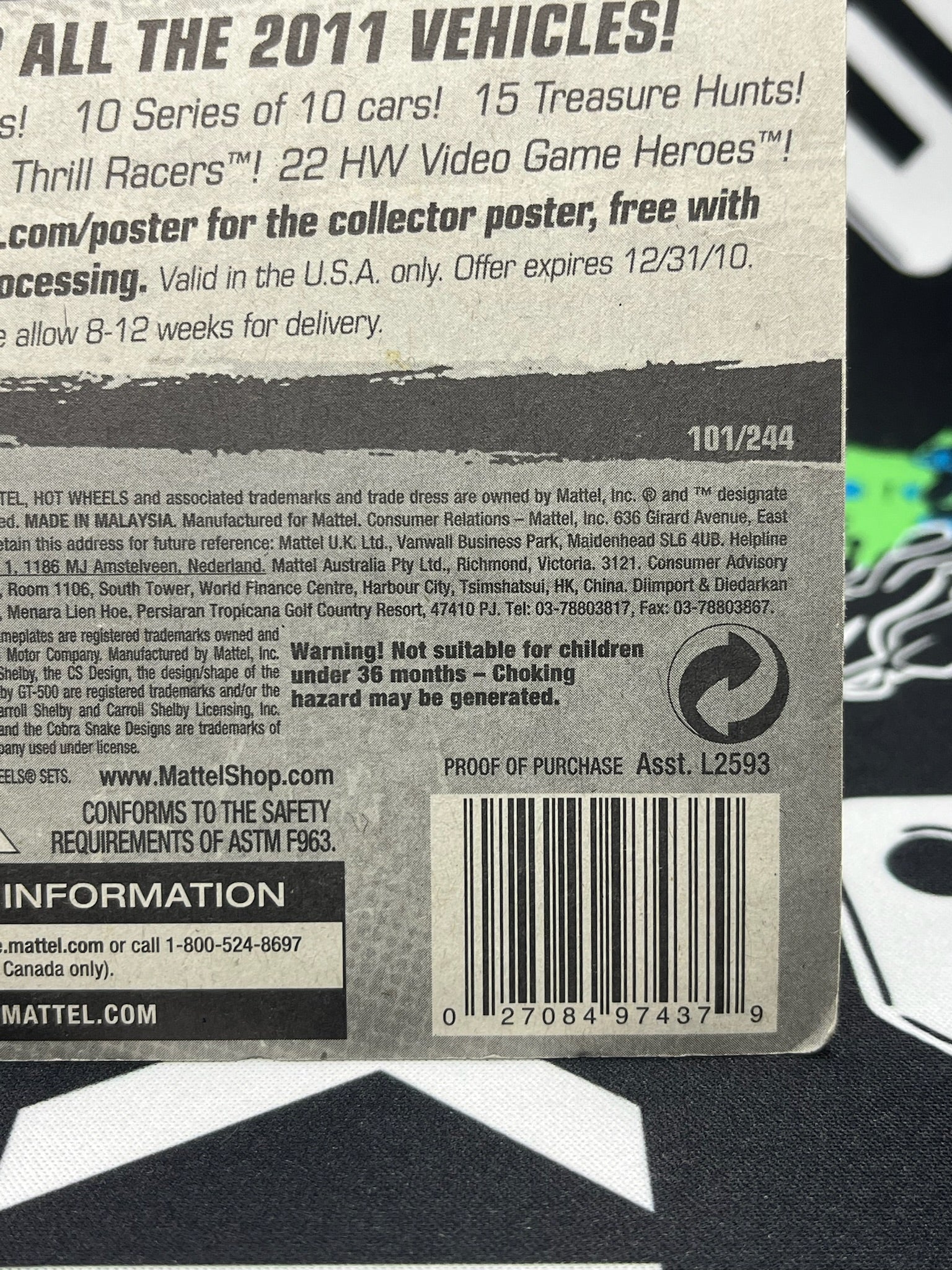 HOT WHEELS ‘67 Shelby GT-500 - Red