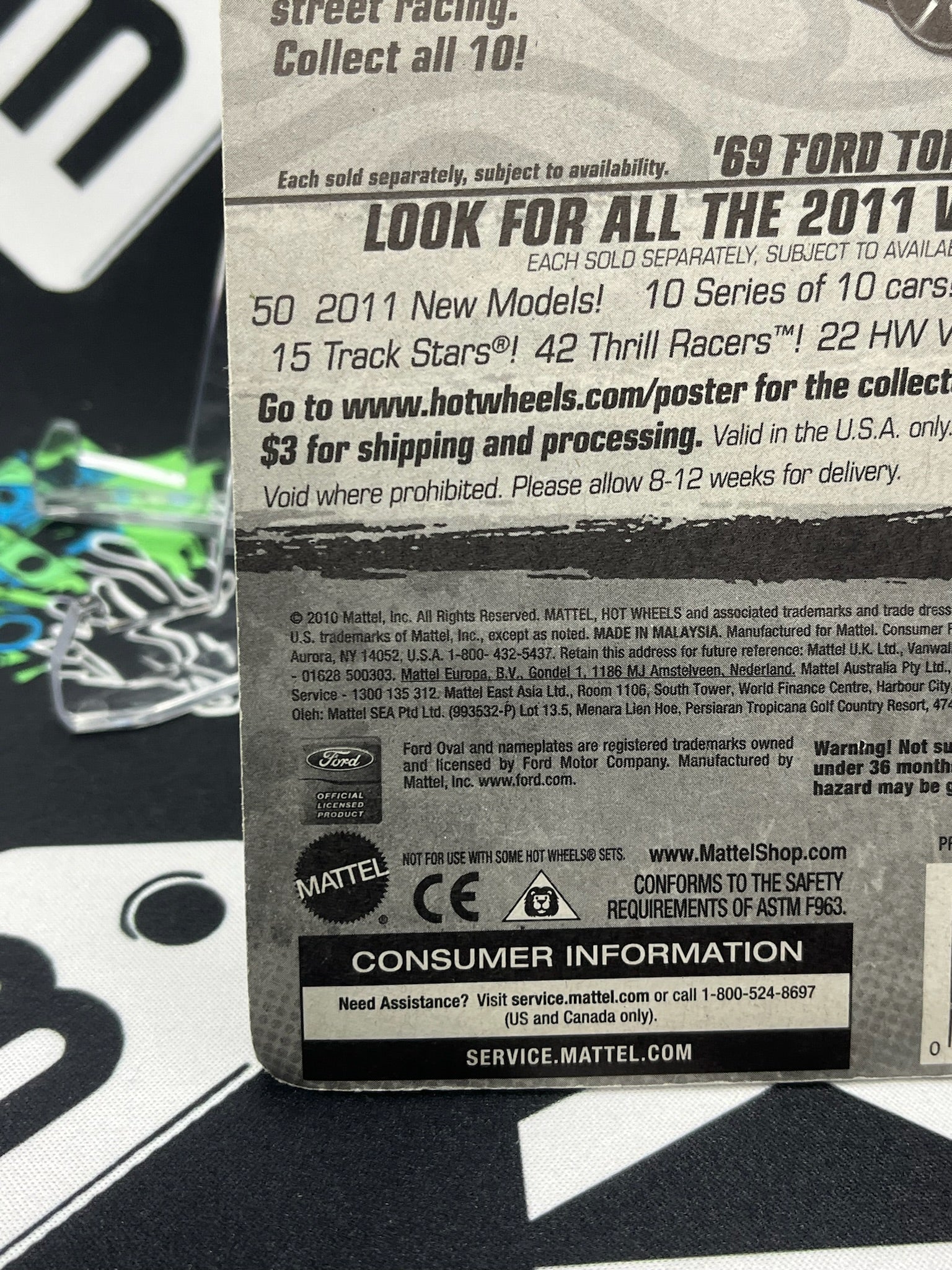 HOT WHEELS ‘69 Ford Torino Talladega - Yellow