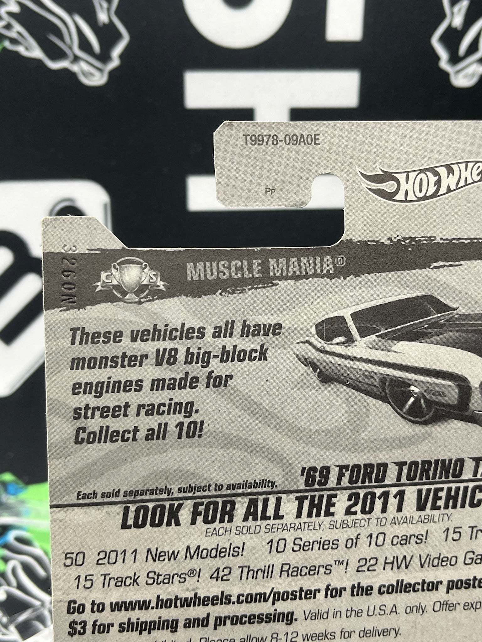 HOT WHEELS ‘69 Ford Torino Talladega - Yellow