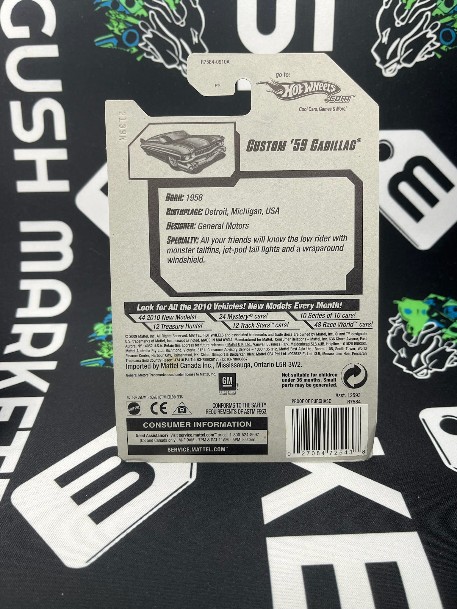 HOT WHEELS Custom ‘59 Cadillac