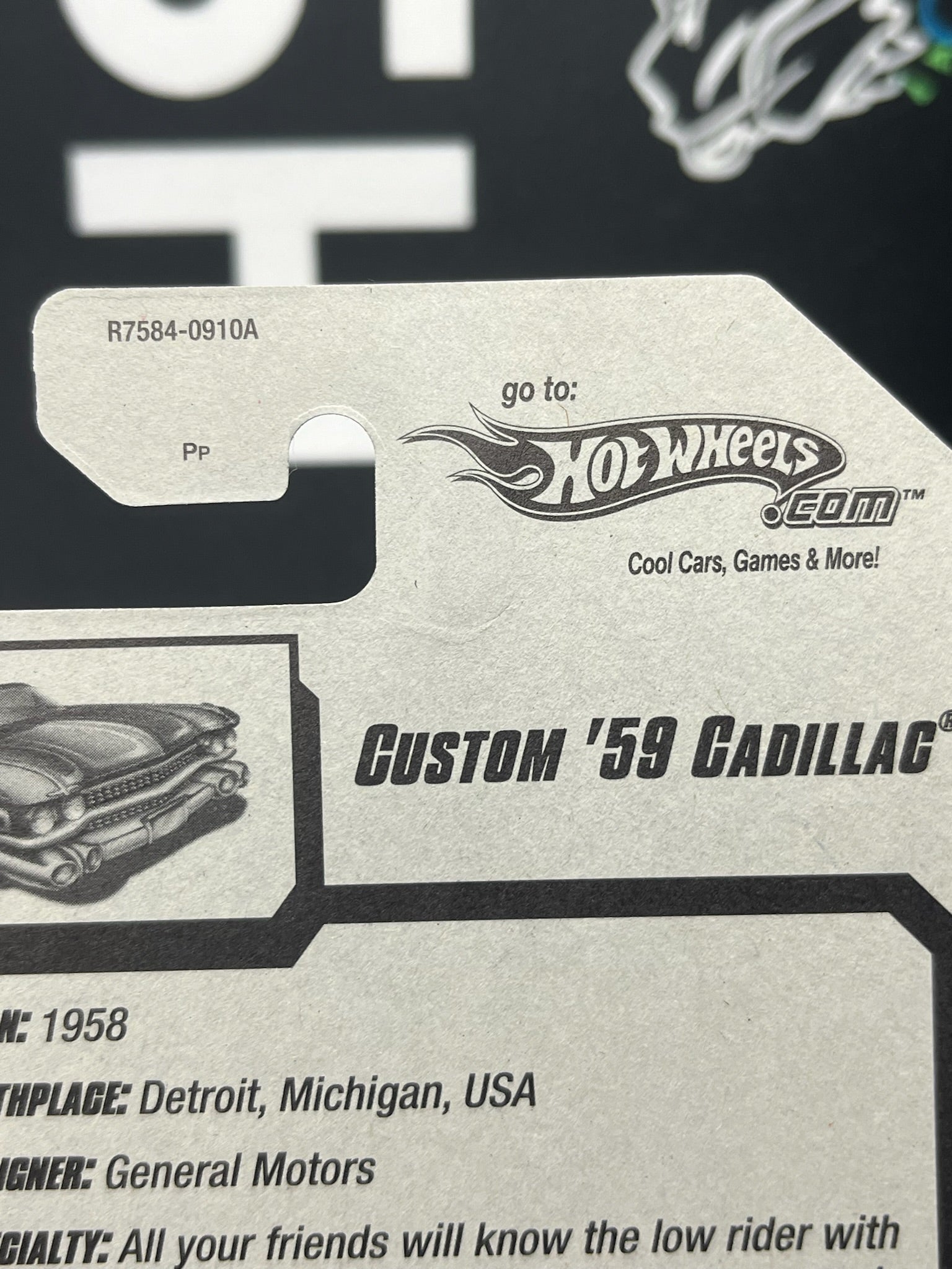 HOT WHEELS Custom ‘59 Cadillac