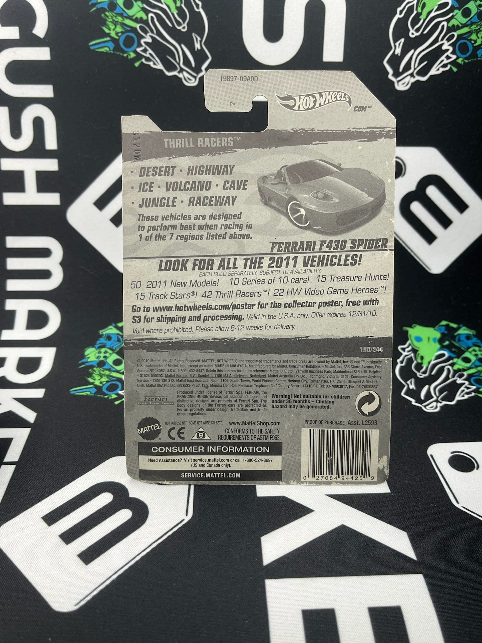 HOT WHEELS Ferrari F430 Spider