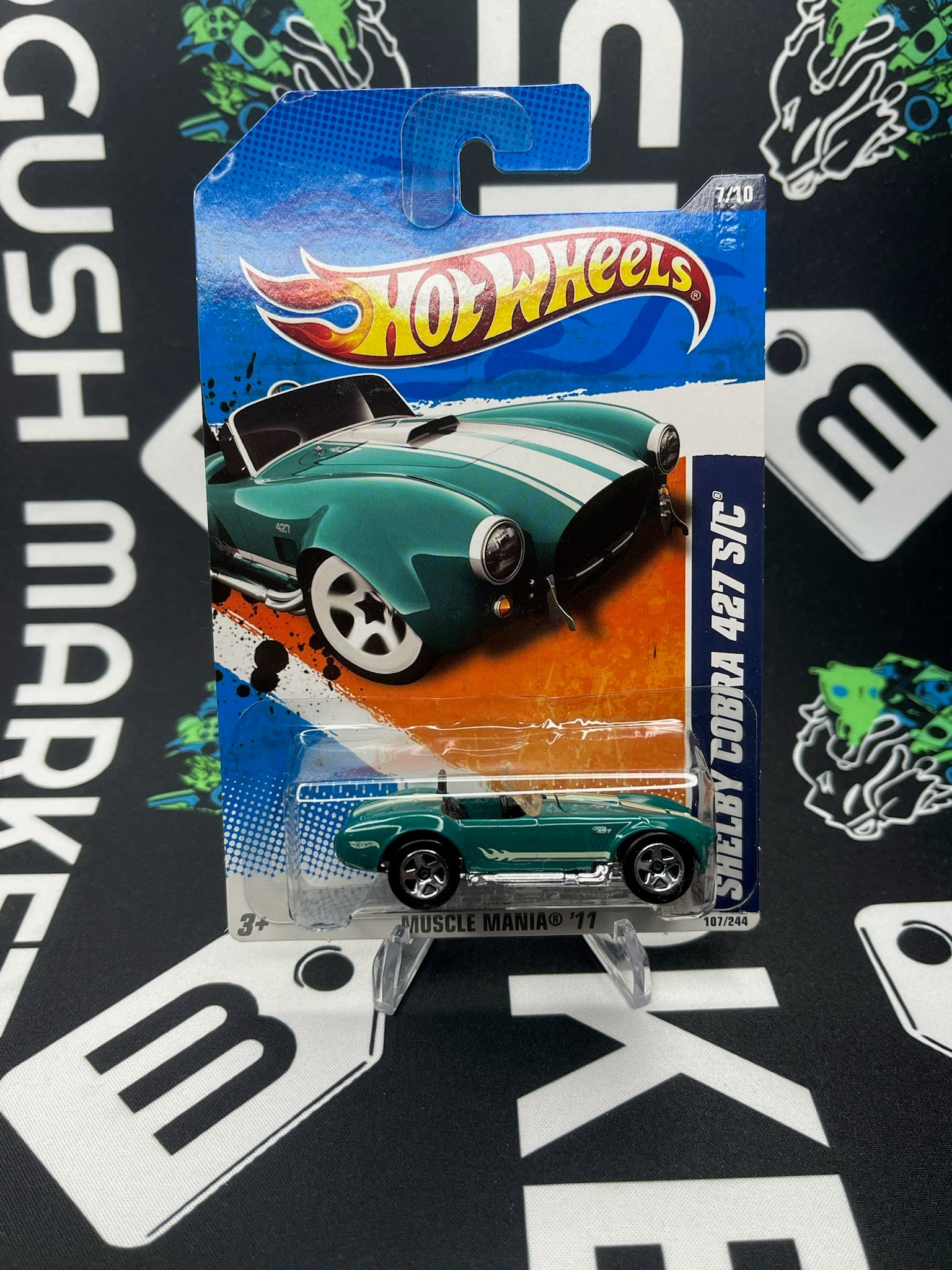 HOT WHEELS Shelby Cobra 427 S/C - Teal