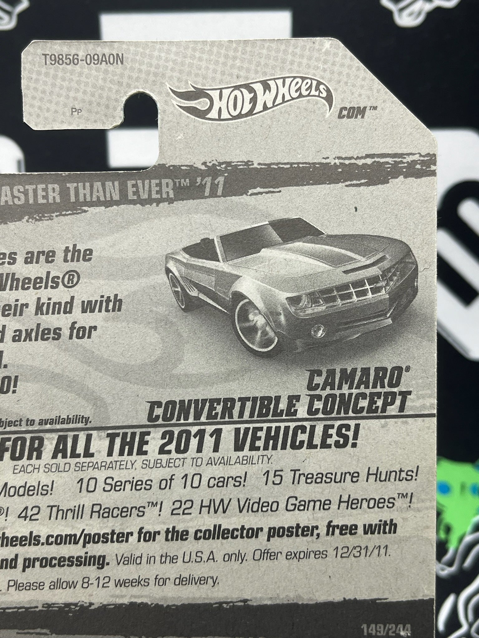 HOT WHEELS Camaro Convertible Concept