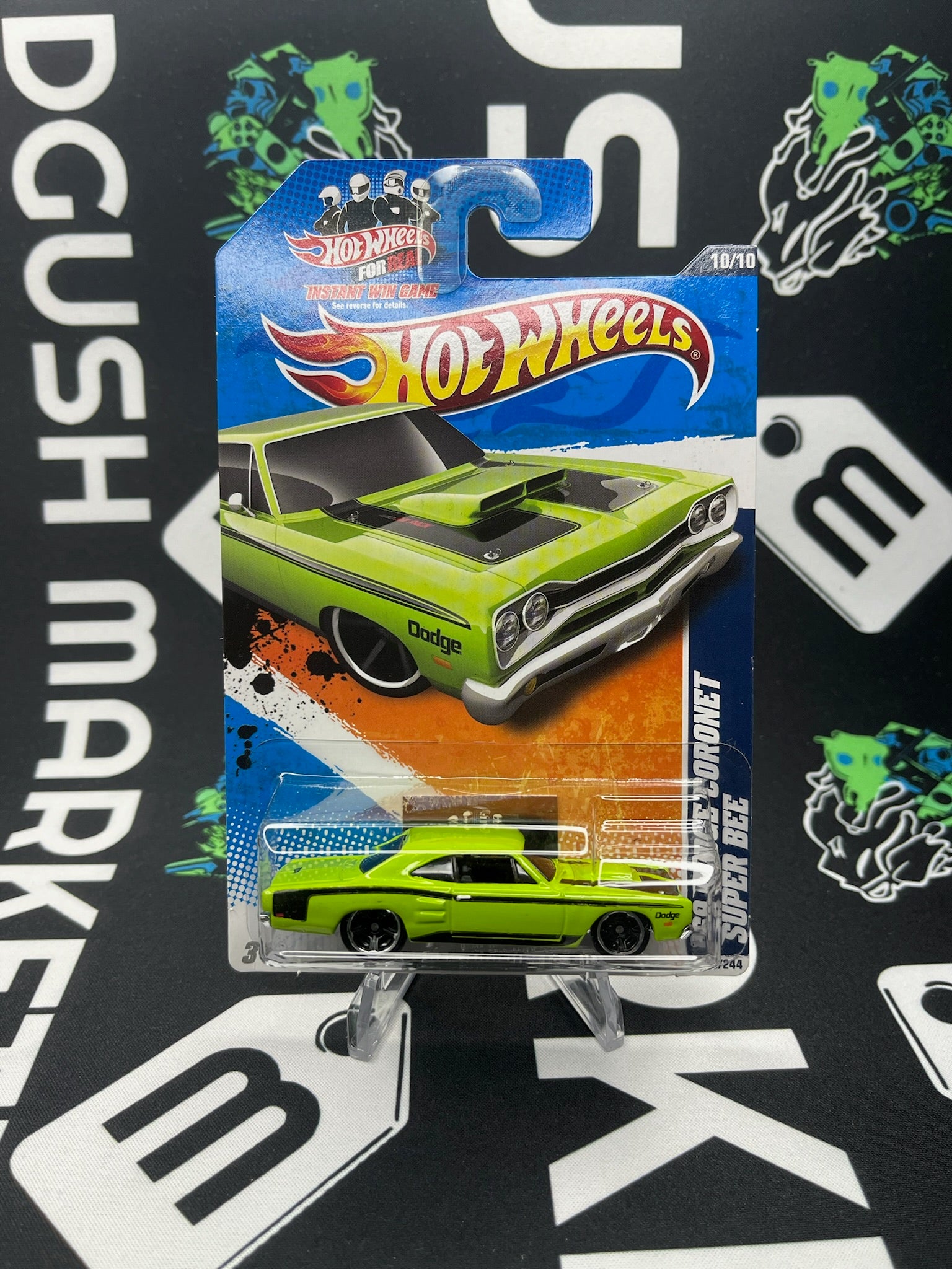 HOT WHEELS ‘69 Dodge Coronet Super Bee - Green