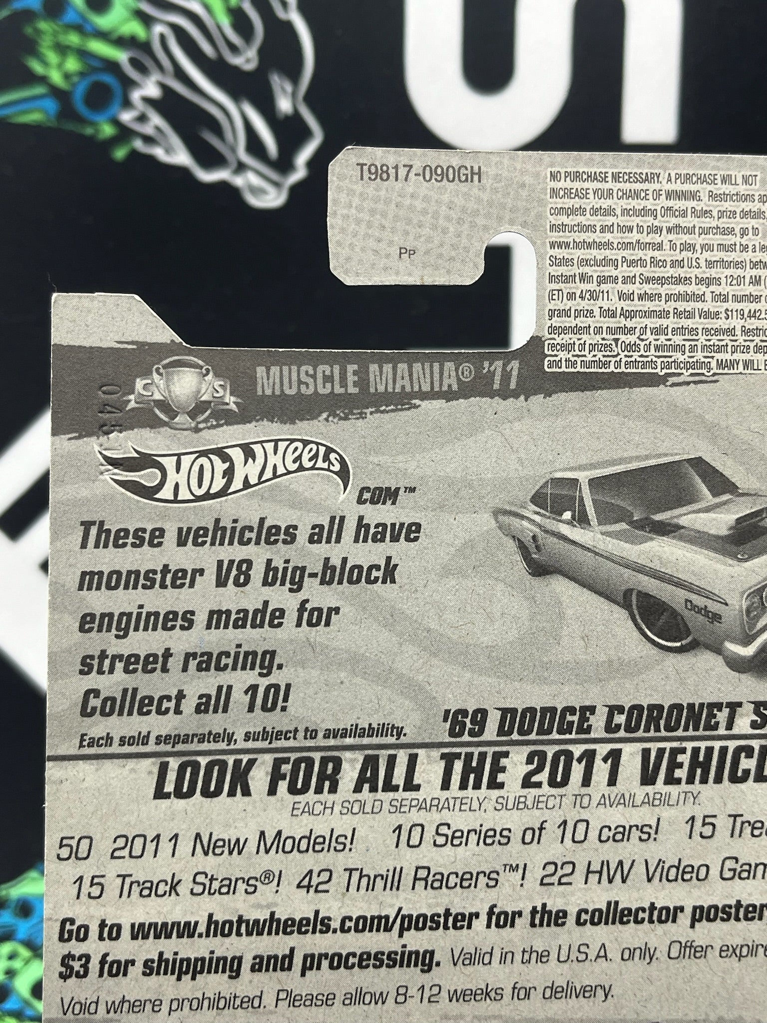 HOT WHEELS ‘69 Dodge Coronet Super Bee - Green