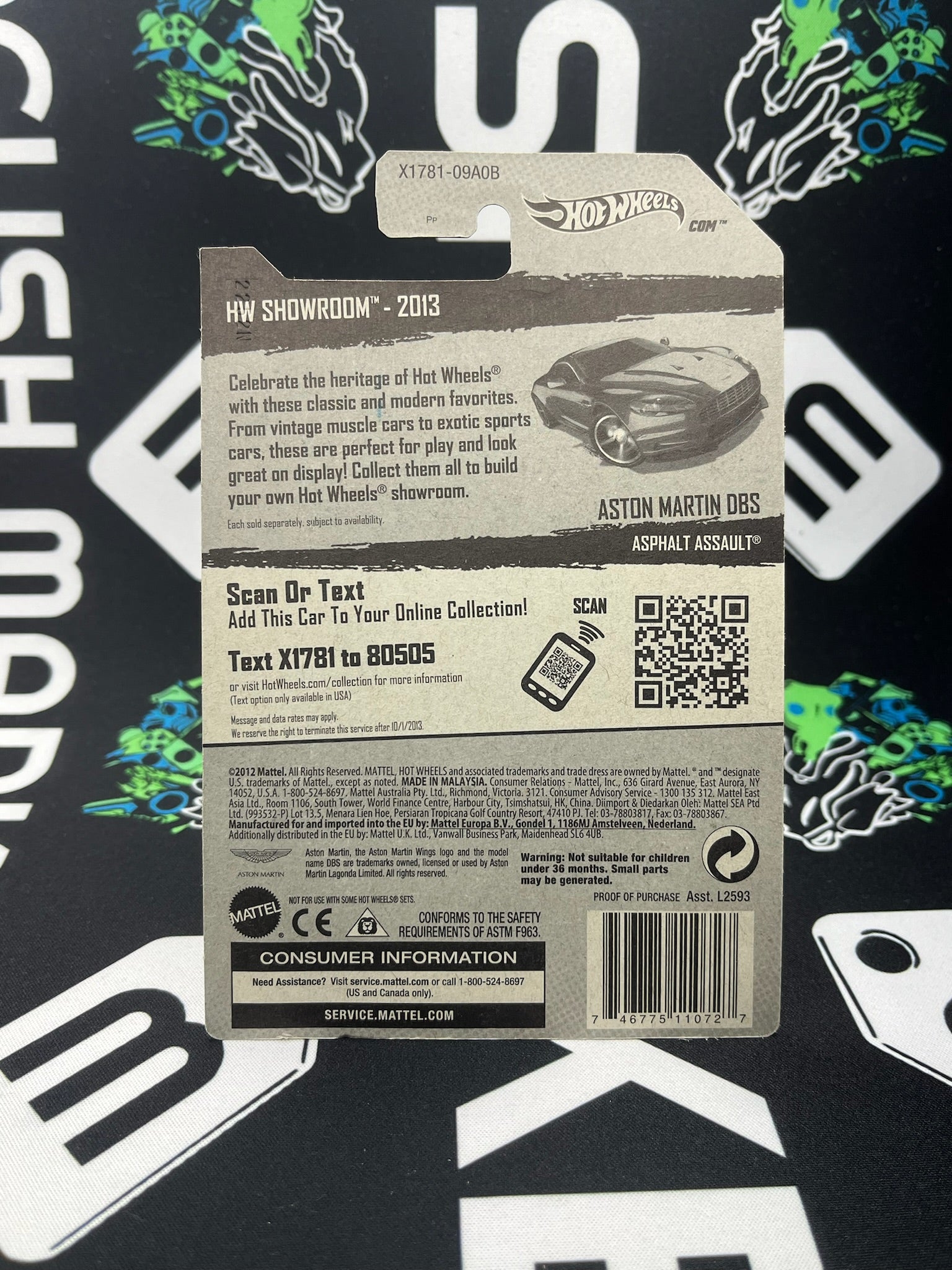 HOT WHEELS Aston Martin DBS