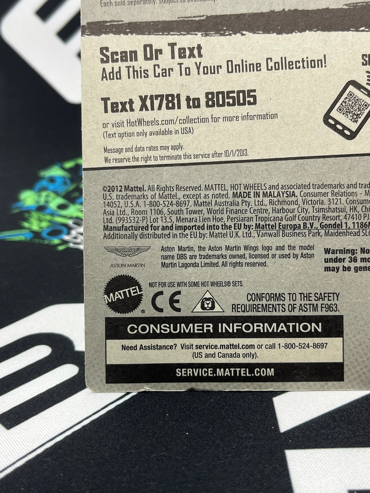 HOT WHEELS Aston Martin DBS