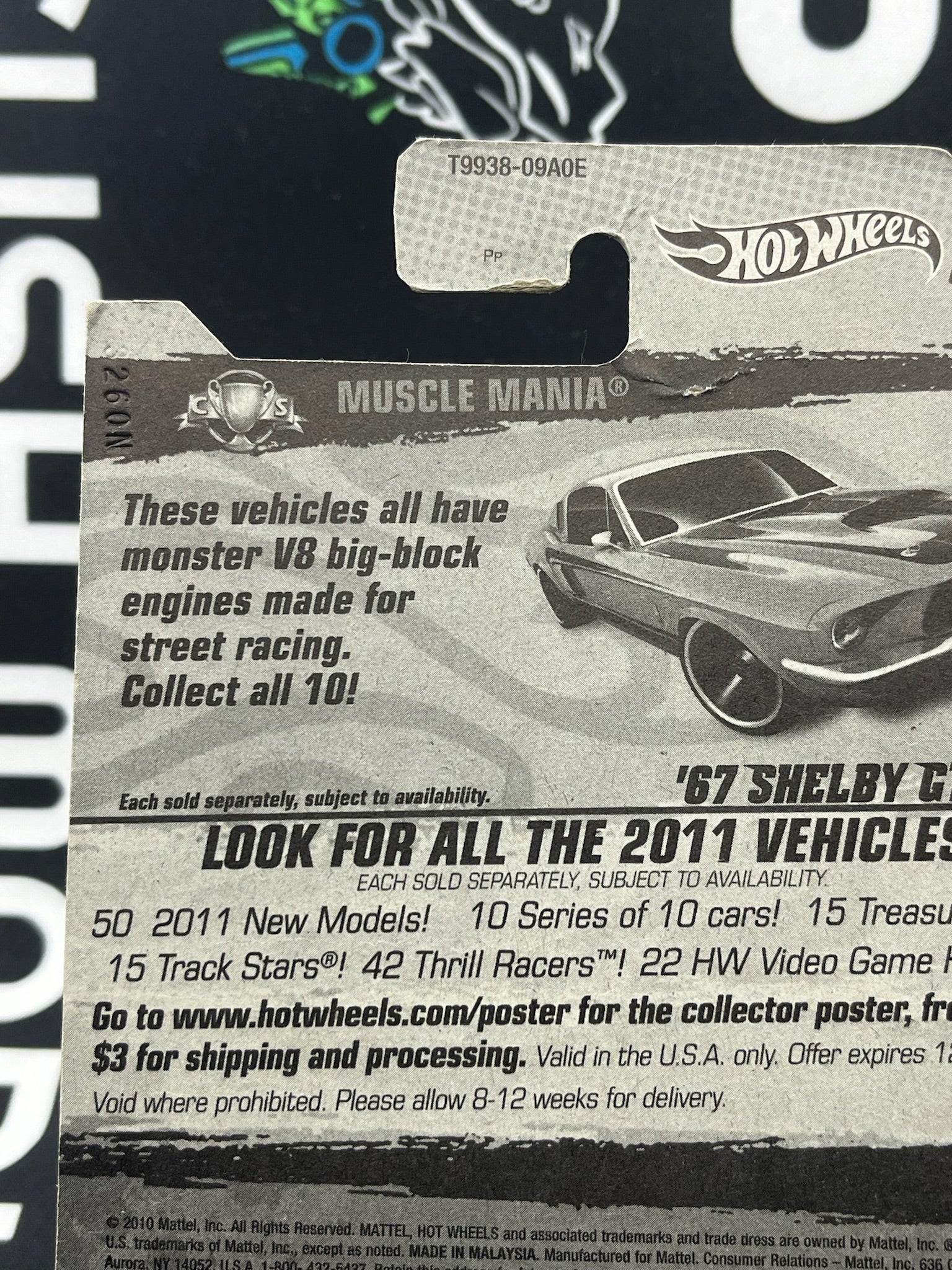 HOT WHEELS ‘67 Shelby GT-500 - Gold