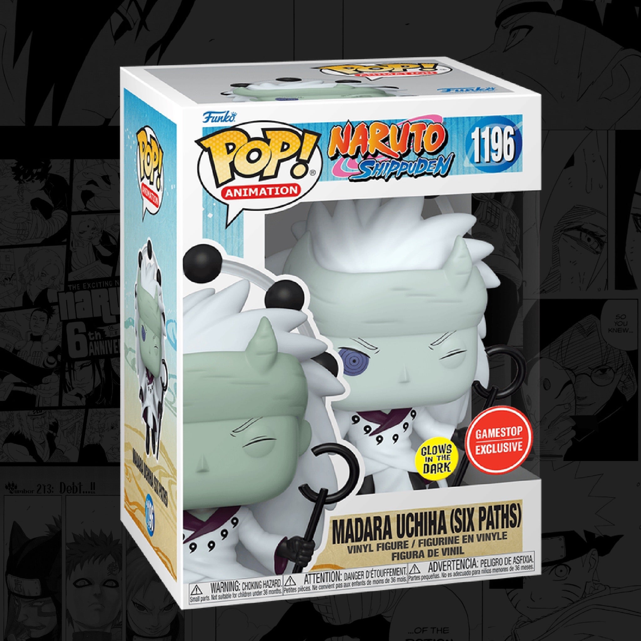 POP Madara Uchiha - Six Paths (Gamestop)