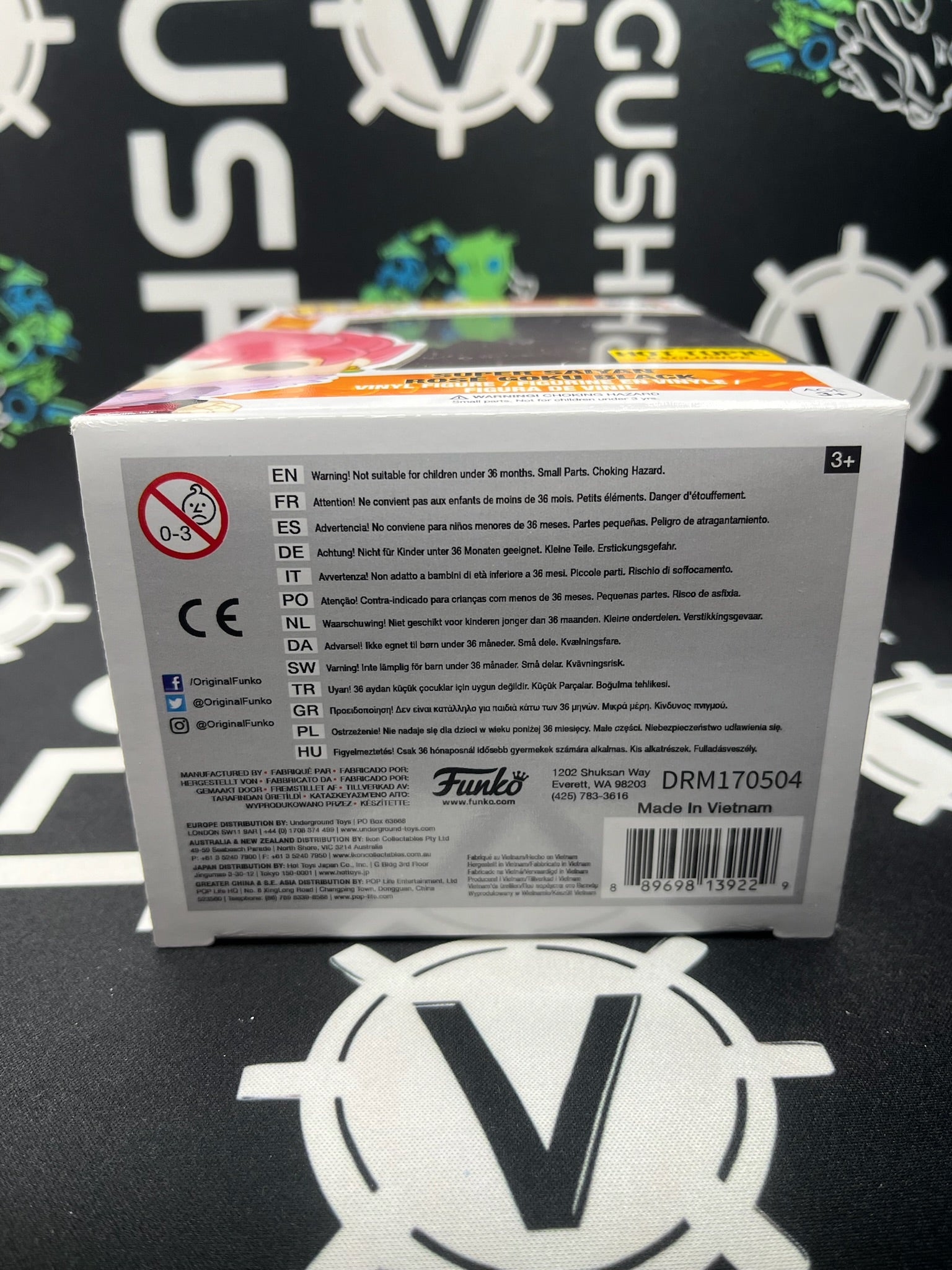 POP Super Saiyan Rose Goku Black (Hot Topic)