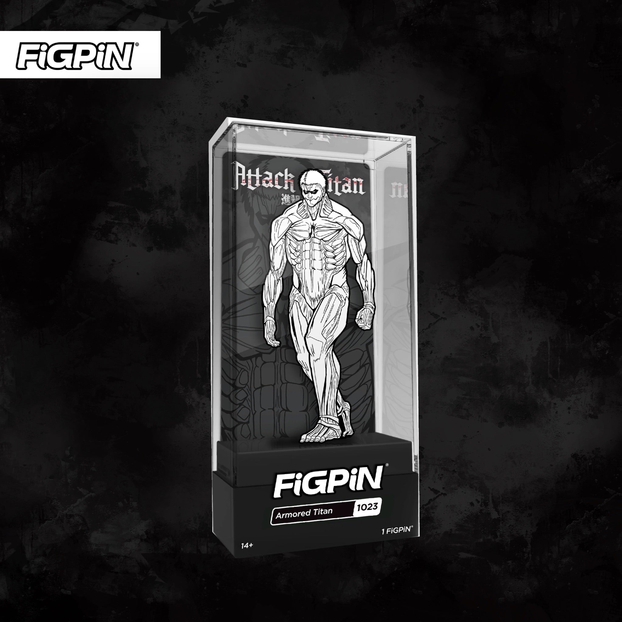 FIGPIN Armored Titan (NYCC) - Black & White