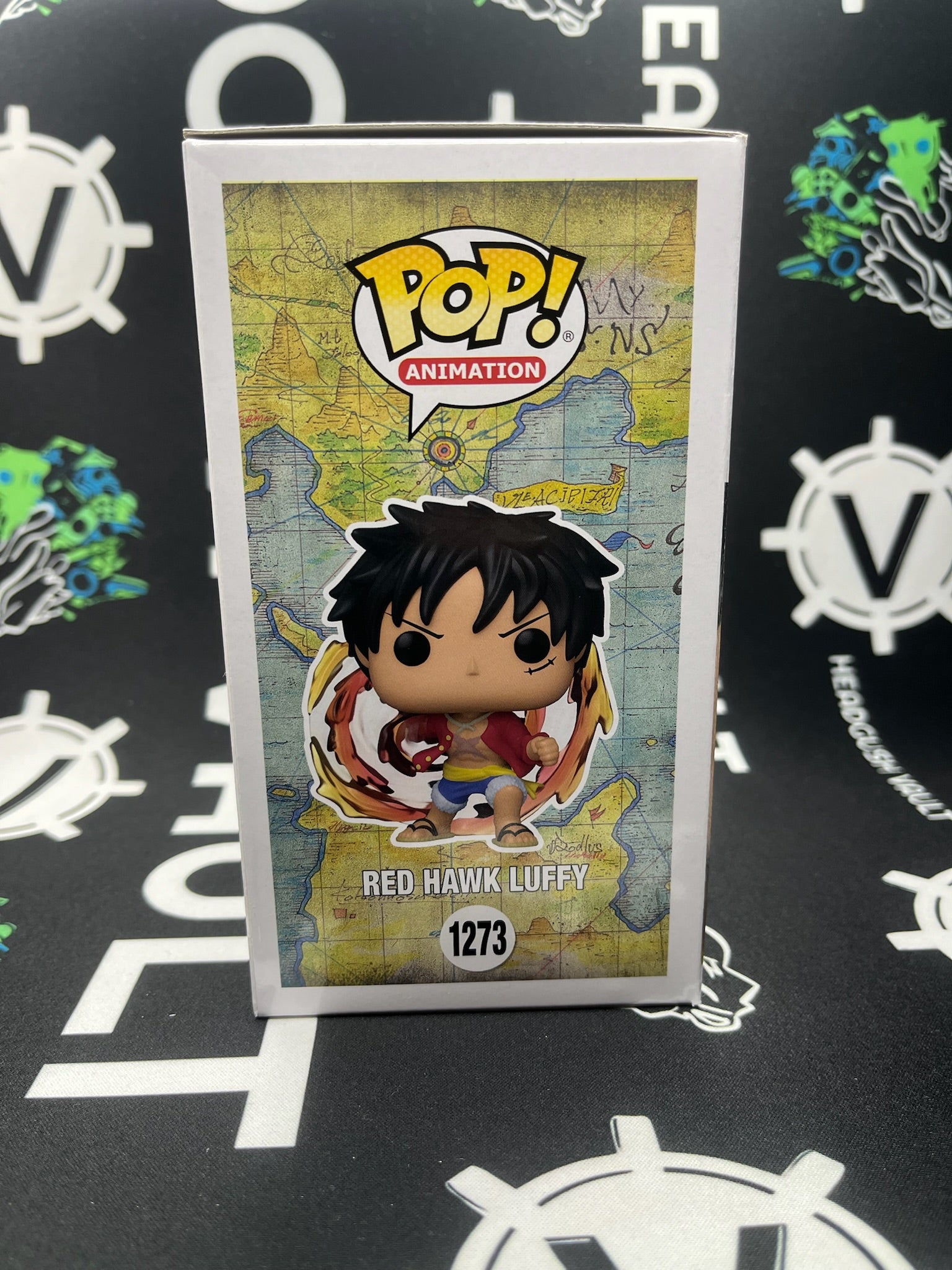 POP Red Hawk Luffy (AAA Anime) - Signed - Chase