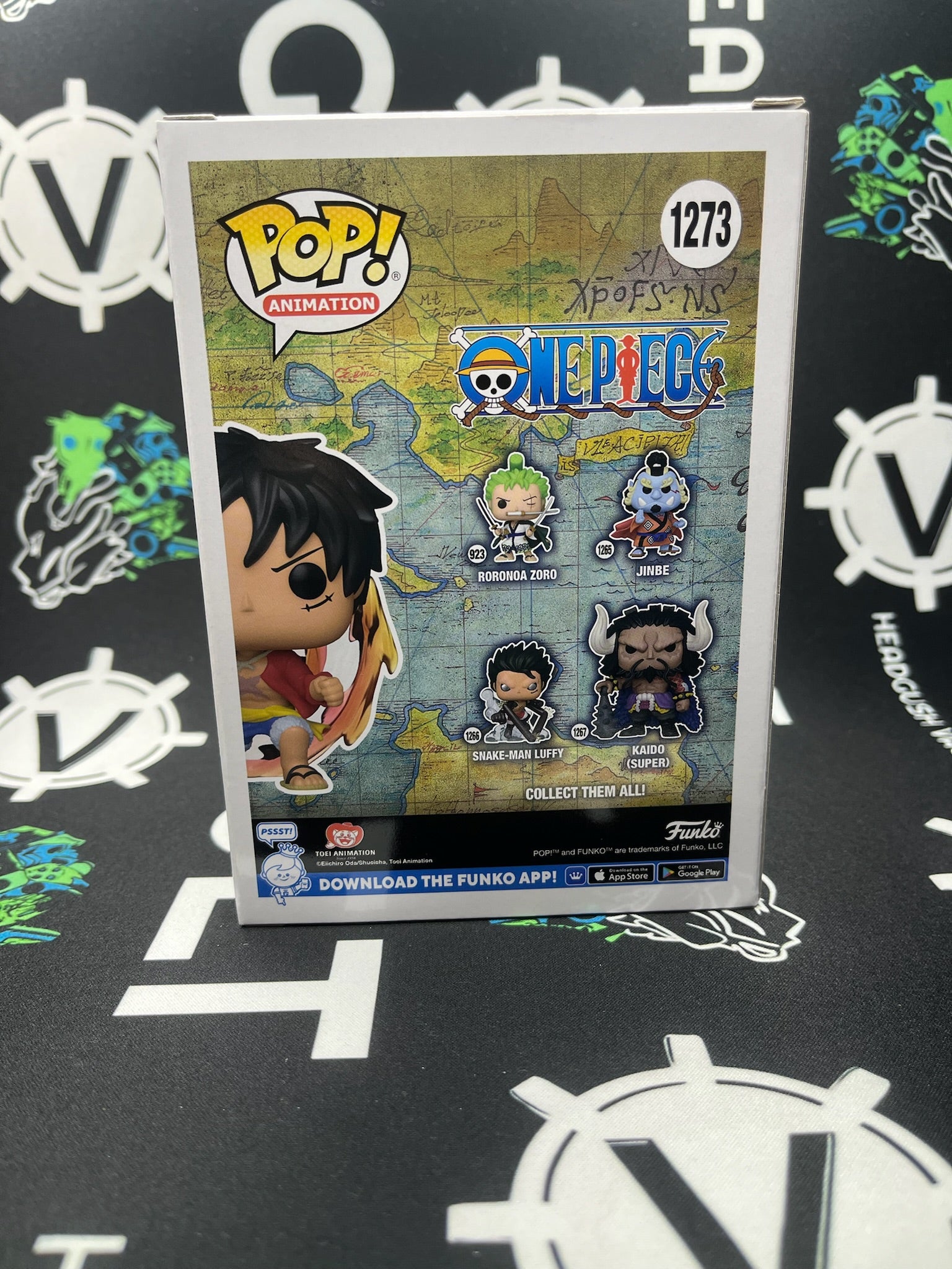 POP Red Hawk Luffy (AAA Anime) - Signed - Chase