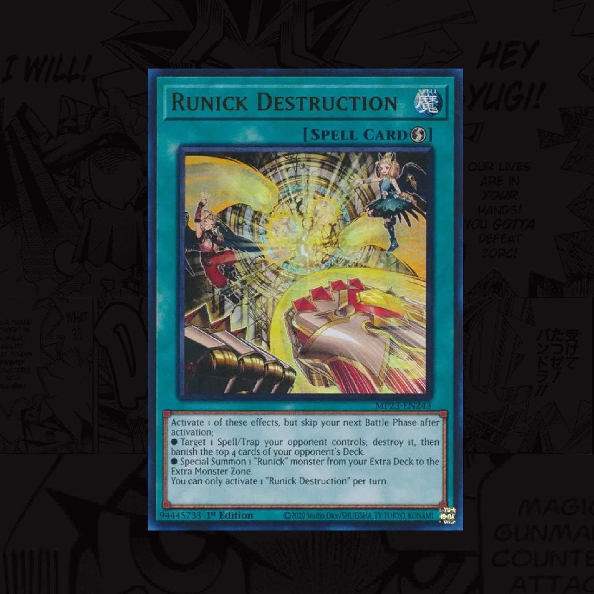 YUGIOH Runick Destruction